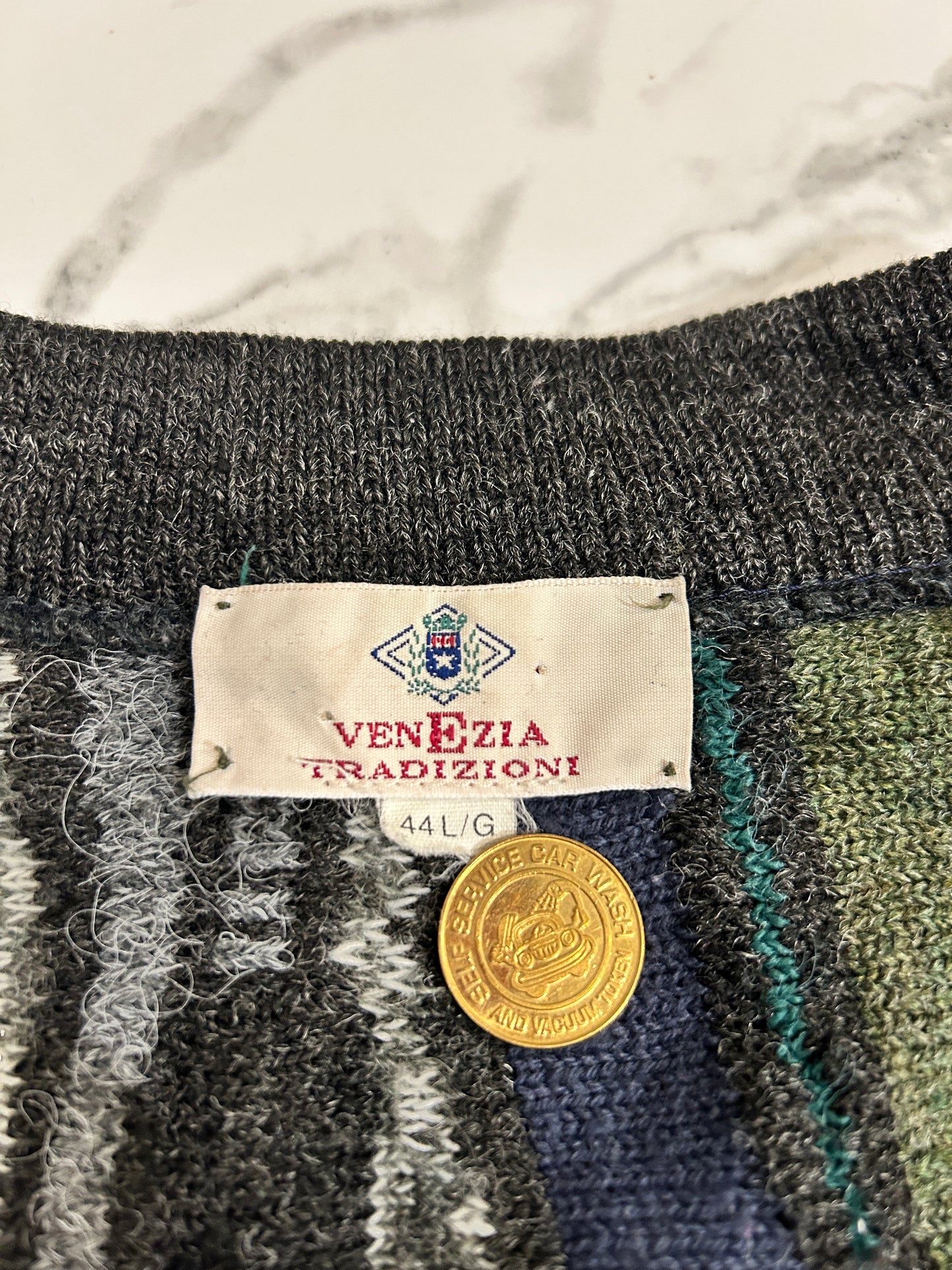 Venezia “Coogi Style” Cardigan (L)