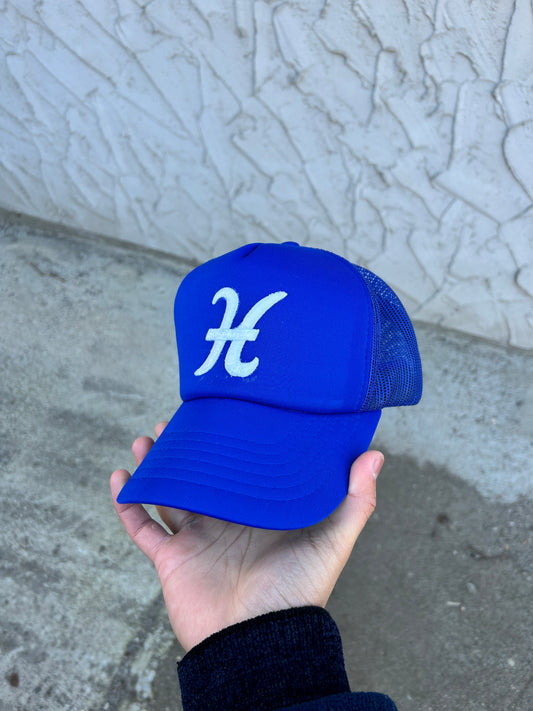 H Logo Trucker  SnapBack Hat