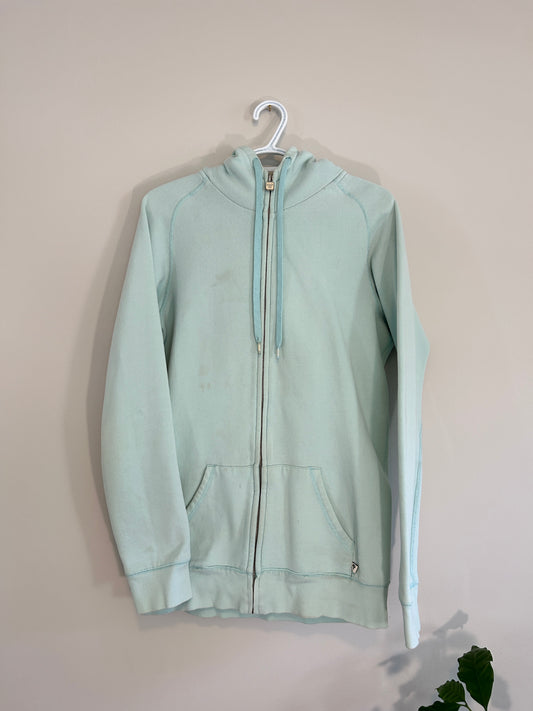 Light Blue TNA Zip Sweater (L)