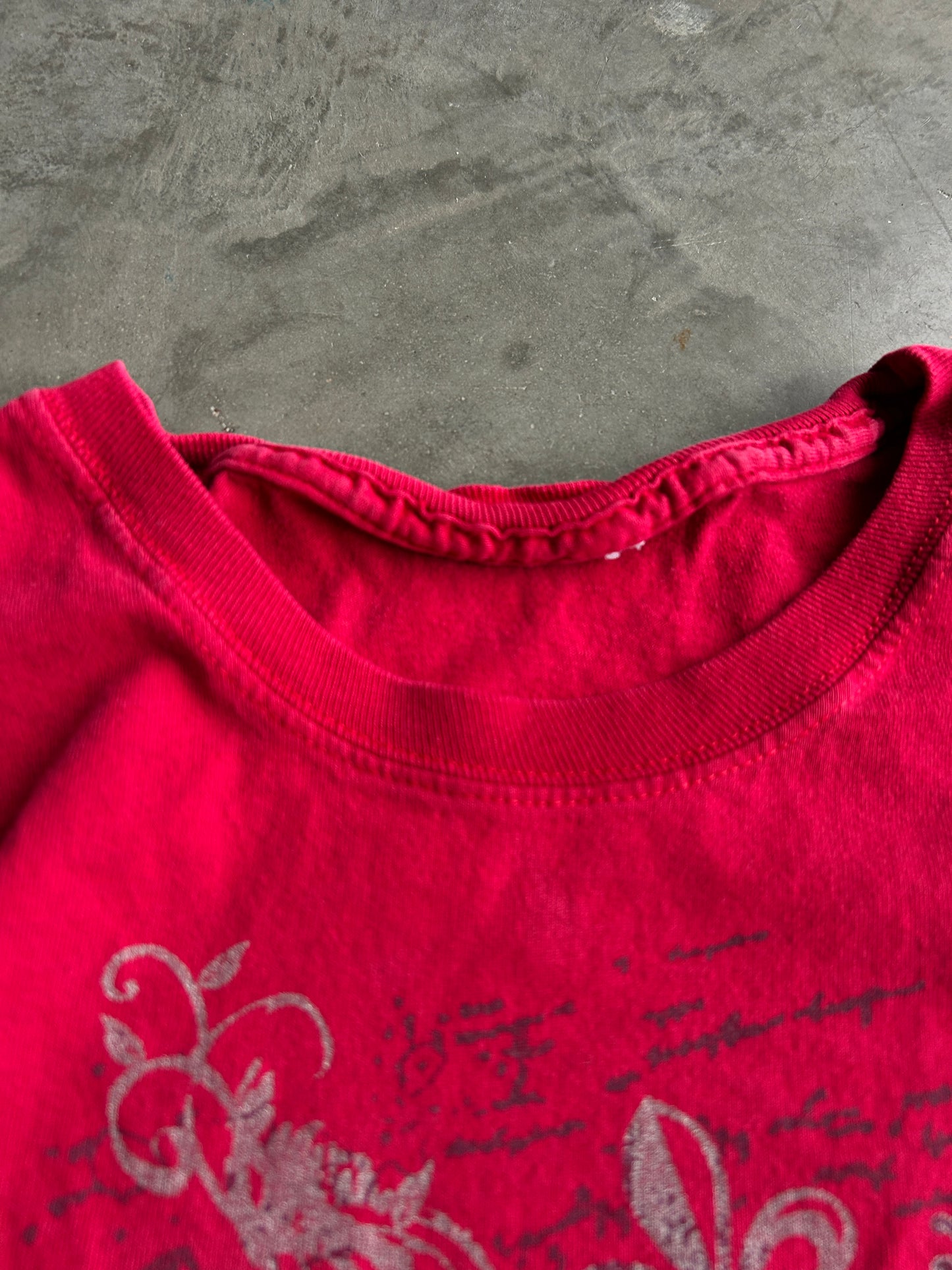 Y2K Red Las Vegas Saint Logo Tee (XL)