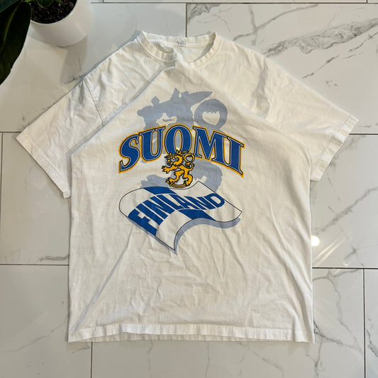 Vintage Suomi Finland Tee (XL)