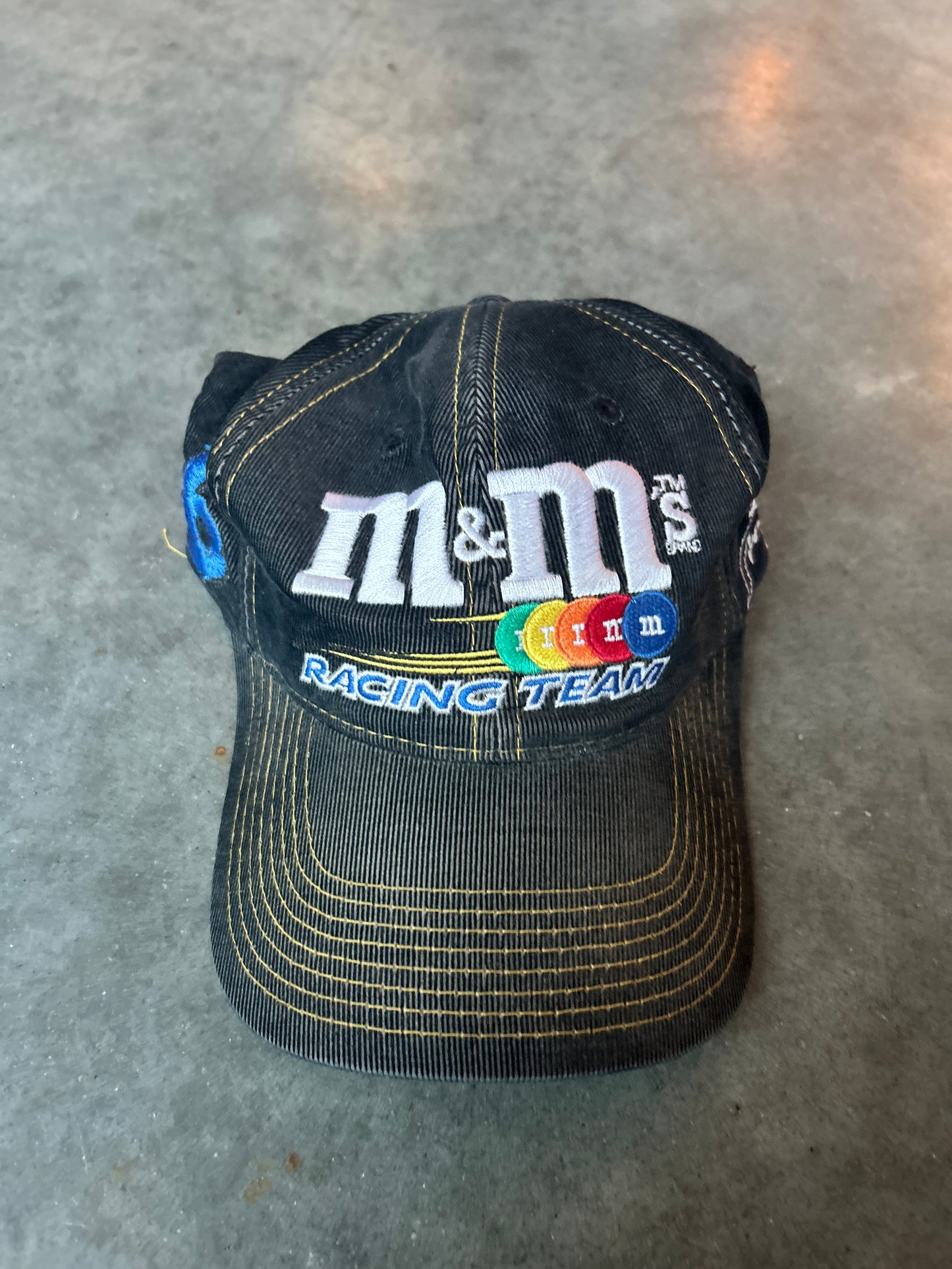 Vintage M&Ms nascar racing hat