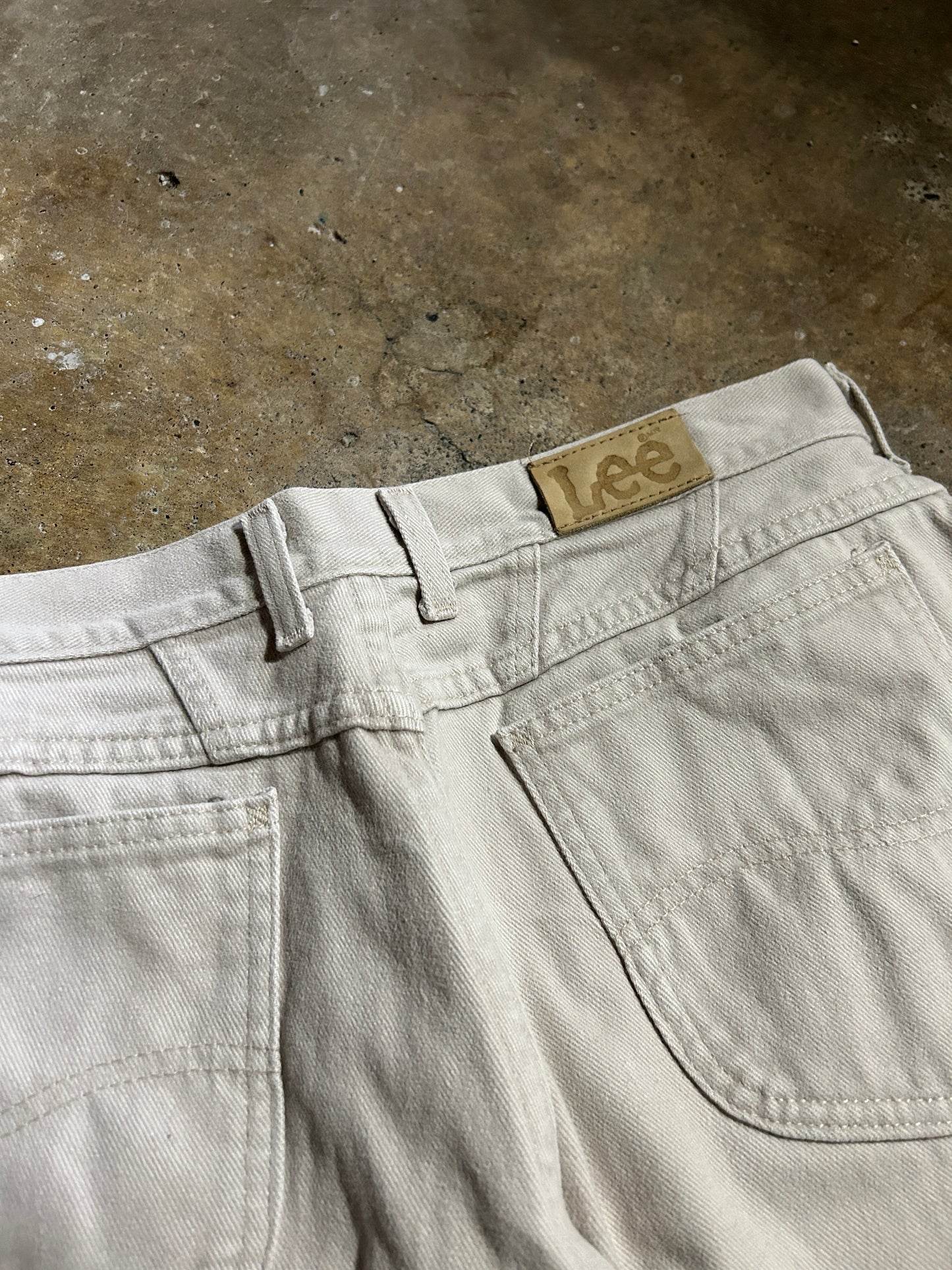 Vintage Lee Beige Jeans (36x32)