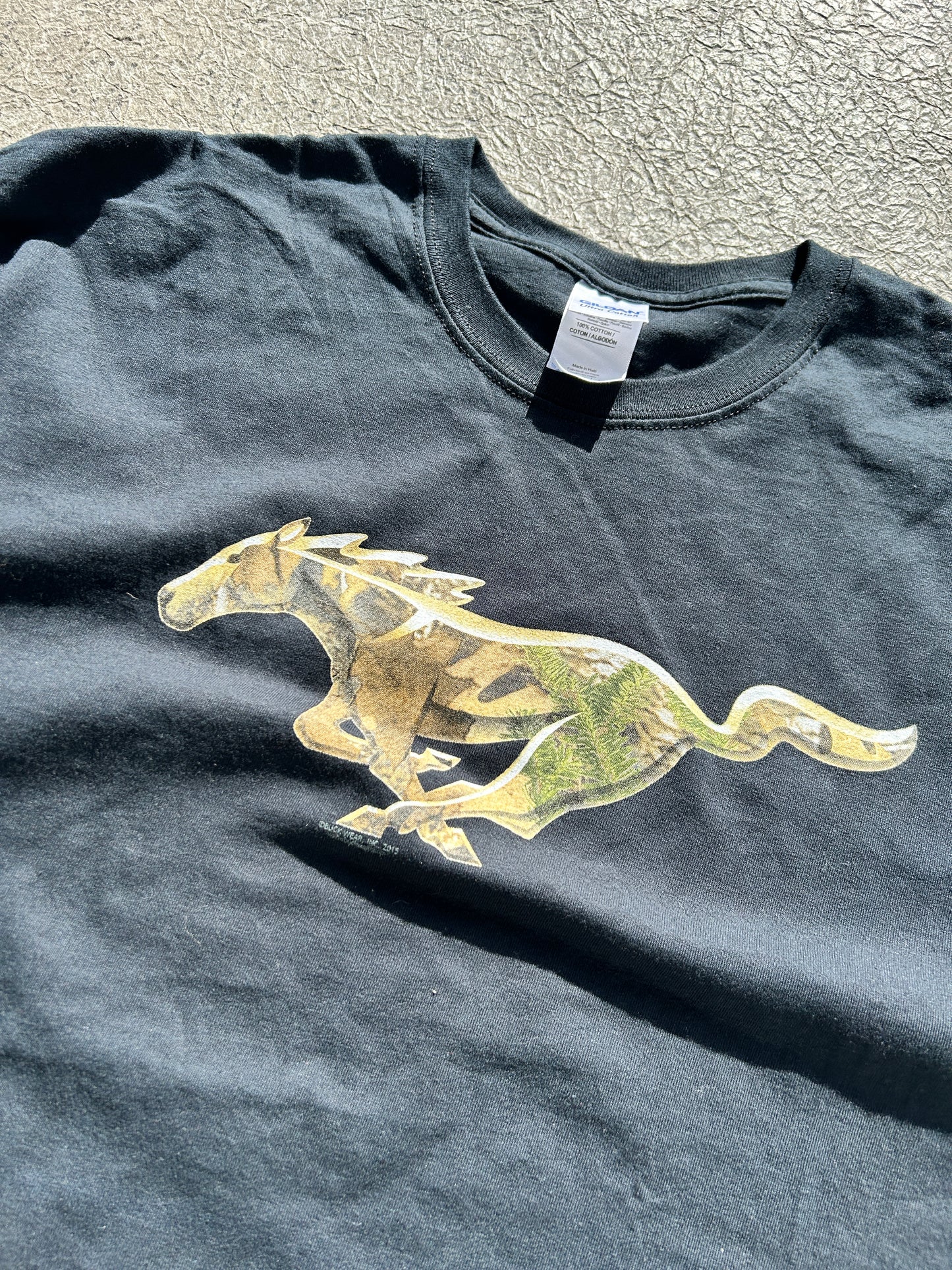 Mossy Oak Mustang Logo Tee (XL)