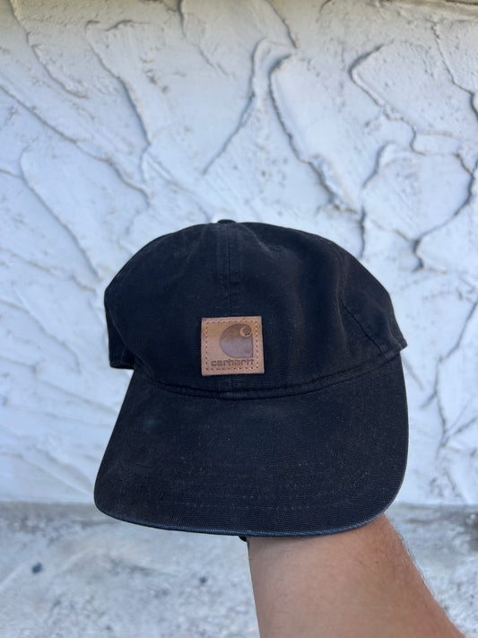 Black Carhartt Velcro-Back Hat