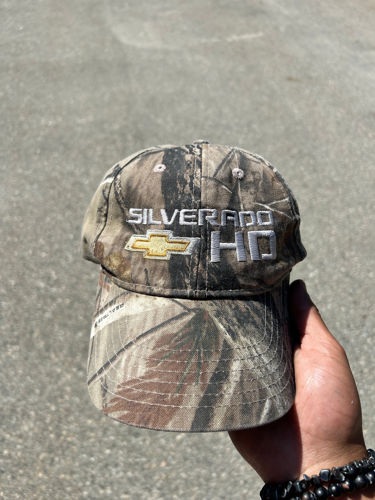 Faded Camo Chevy Silverado Hat