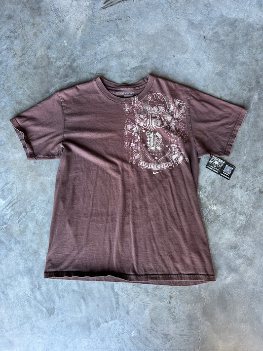 Y2K Brown Nike Athletic Department Tee (M)