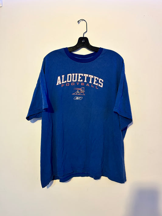 Vintage Reebok Alouettes Football Tee (2XL)