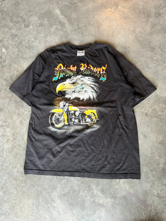 Vintage Right Riders Eagle Chopper Tee (M)