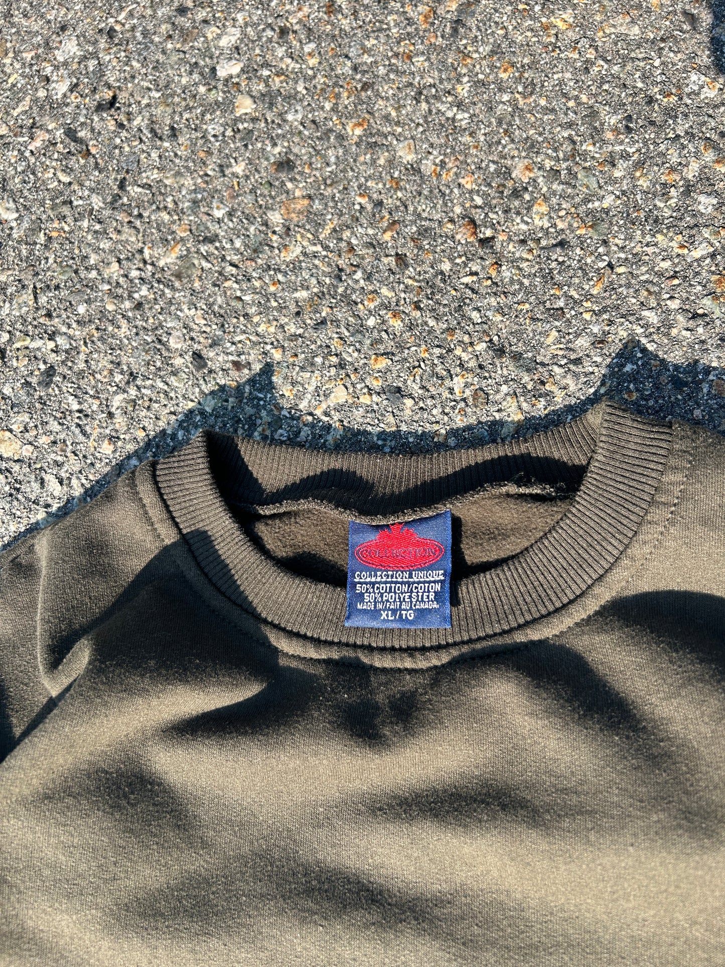 Olive Green Victoria Wildlife Crewneck (XL)