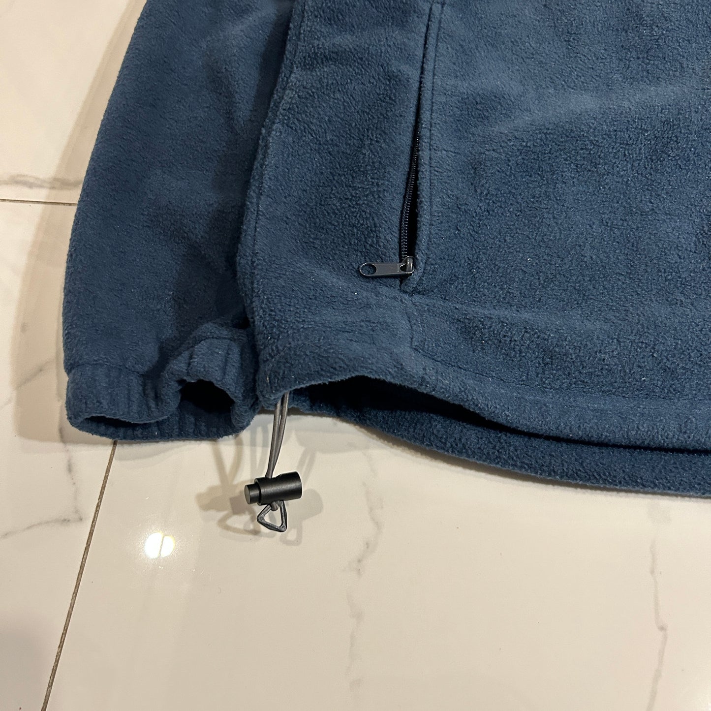 Navy Blue Columbia Zip Fleece (L)