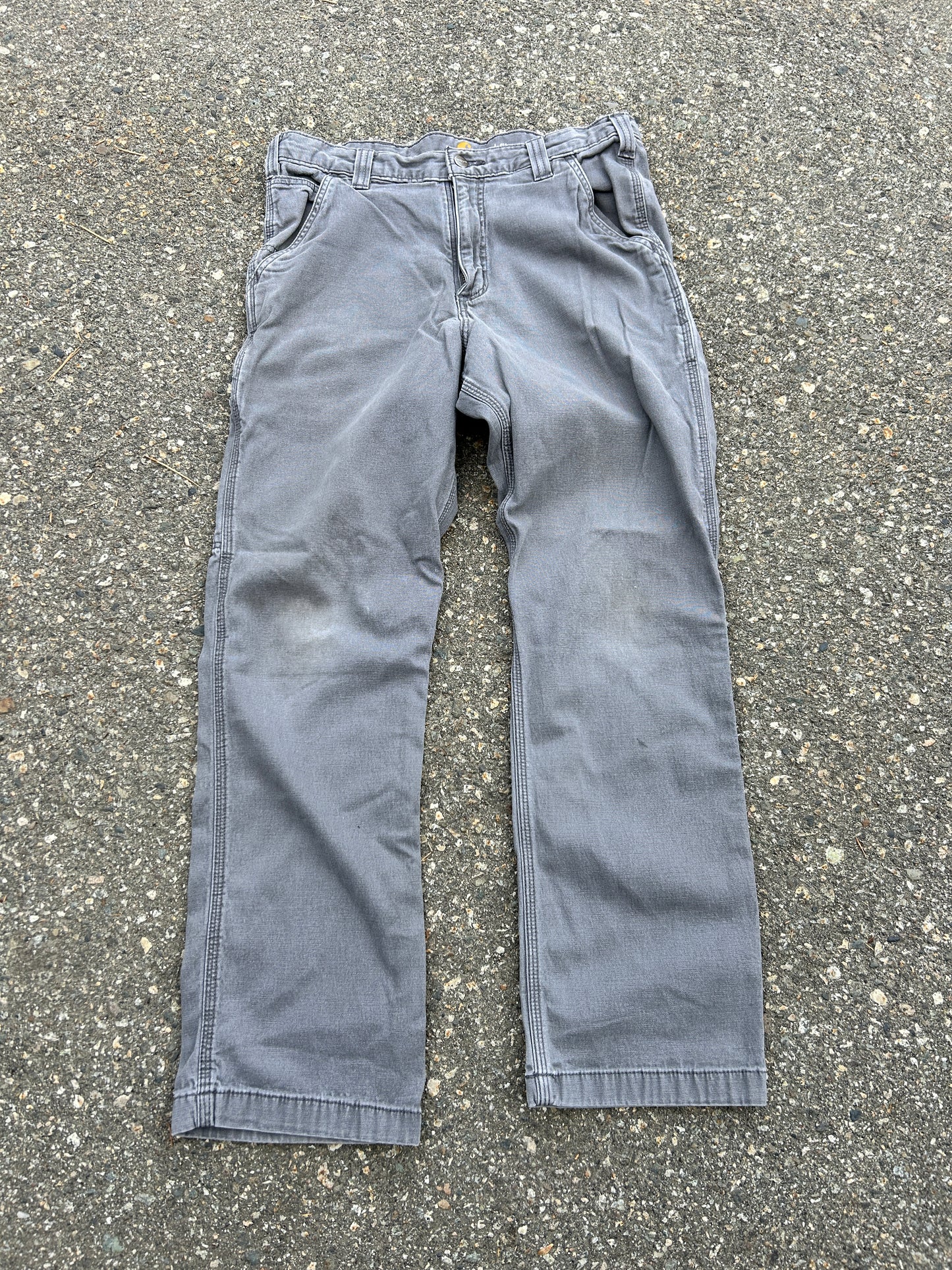 Faded Grey Carhartt Pants (34x32)