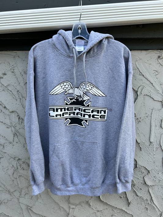 Grey American Lafrance Graphic Hoodie (L)