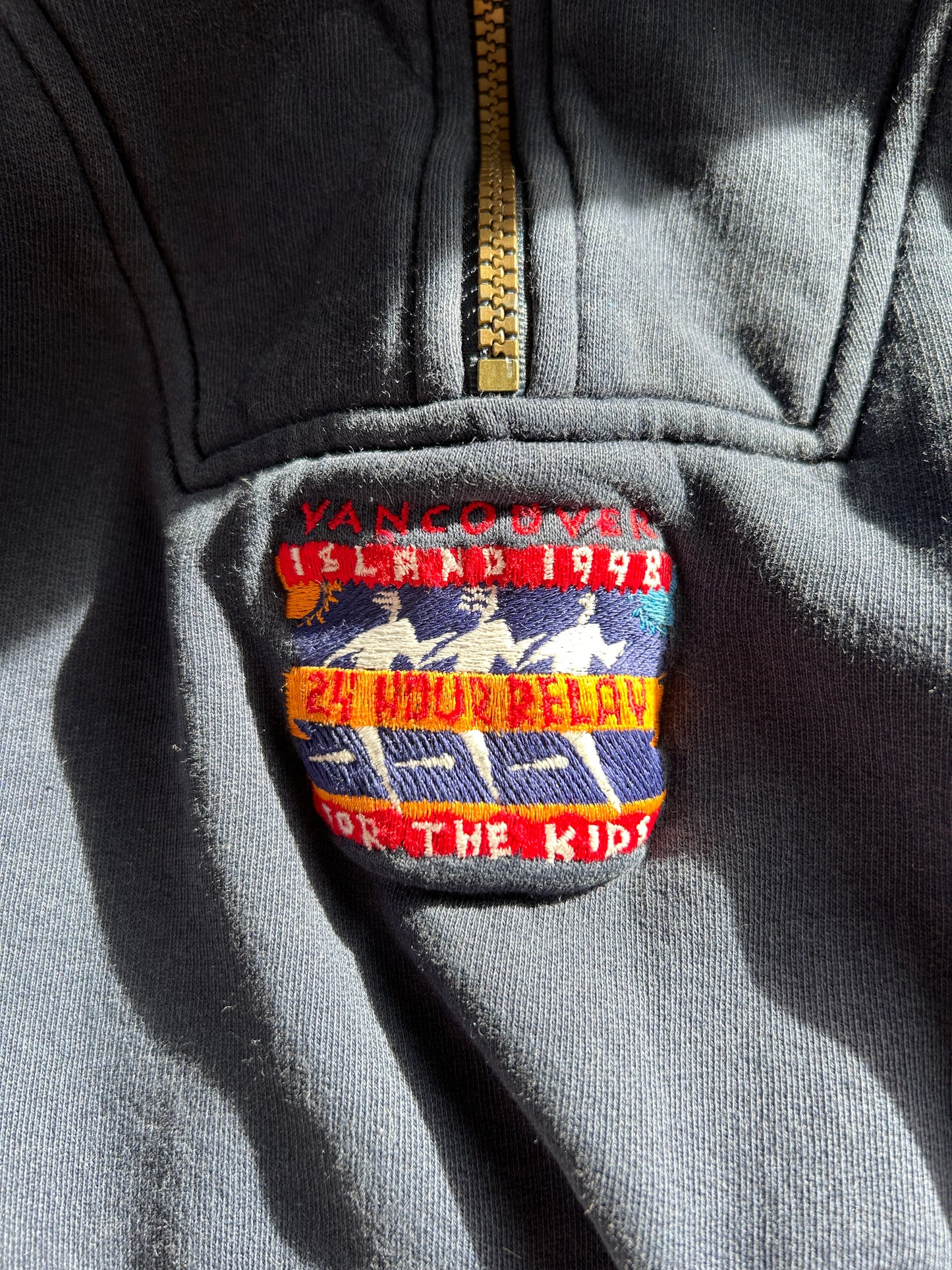 1998 Vancouver Relay Quarter Zip Sweater (S)