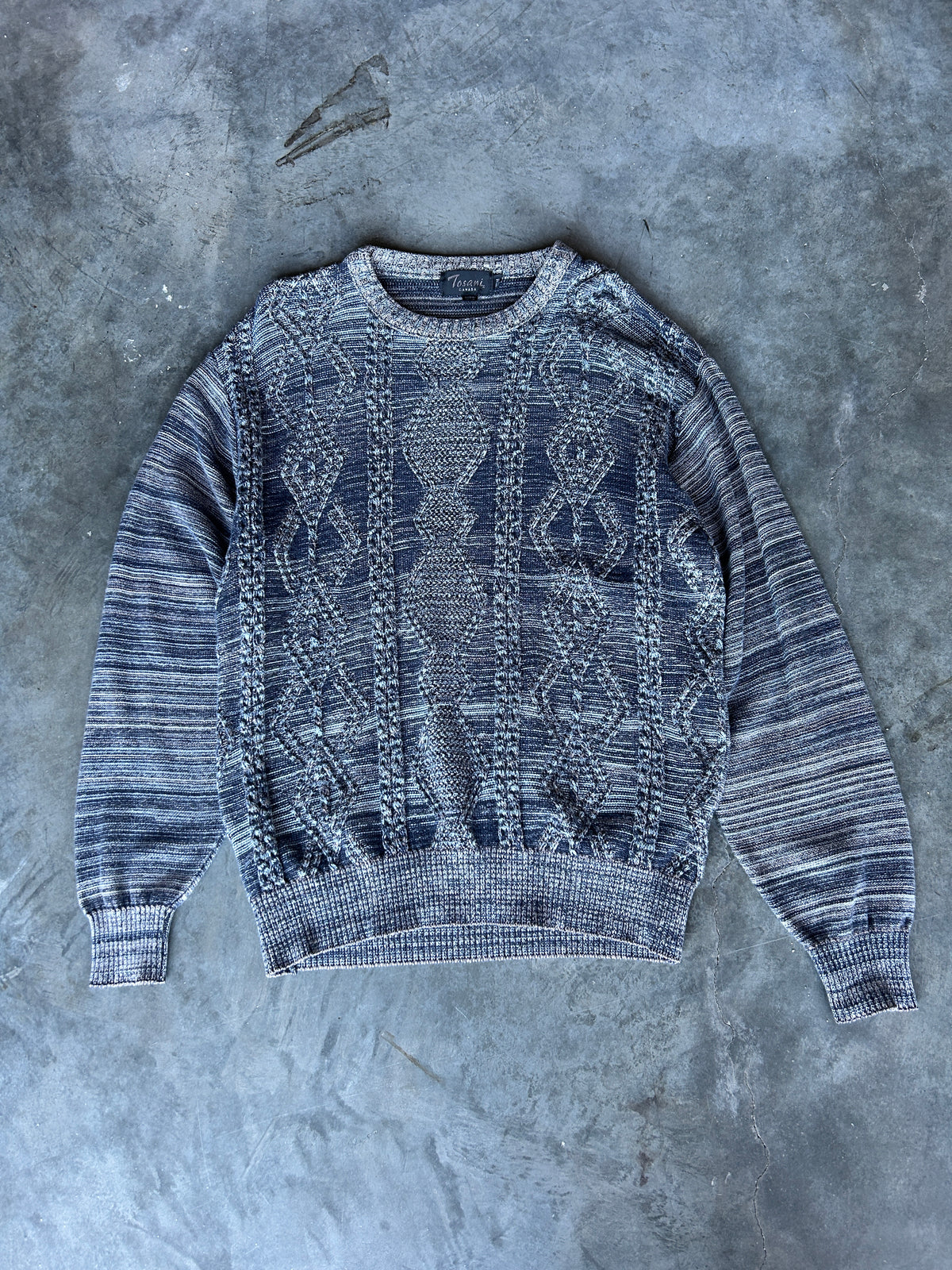 Vintage Tosani Lightweight Knit Sweater (M)