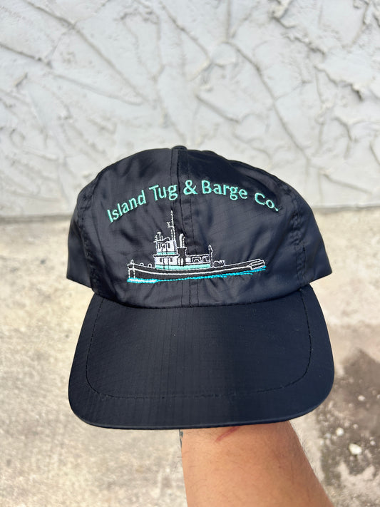 Vintage Island Tug Waterproof SnapBack