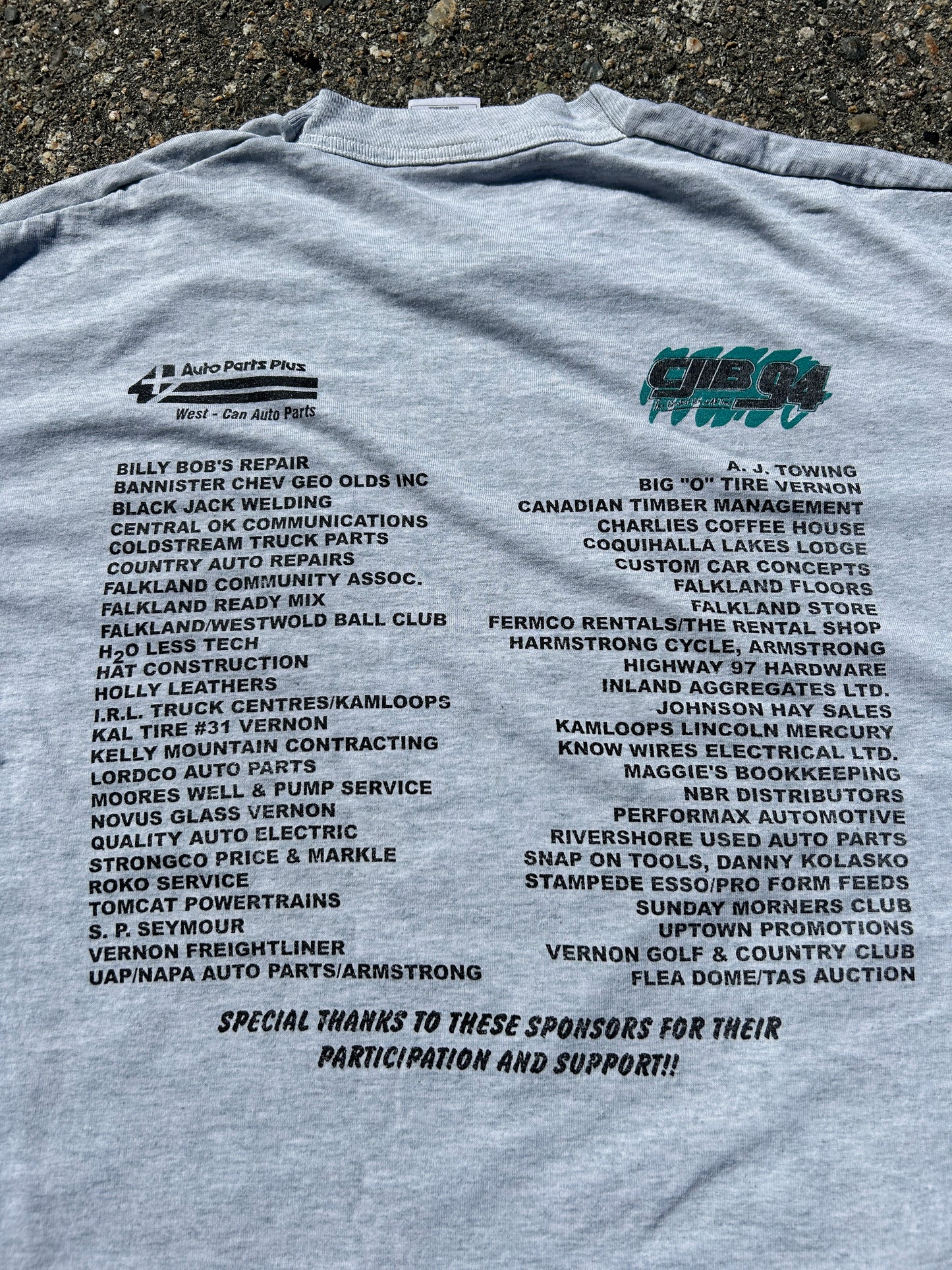 1999 Falkland Show n Shine Tee (L)