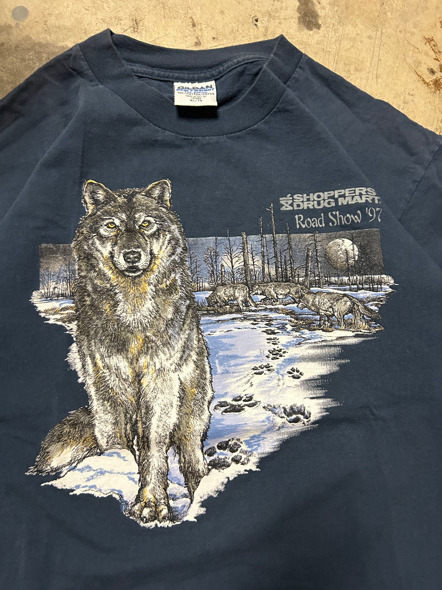 Vintage 1997 Winter Wolf Tee (XL)