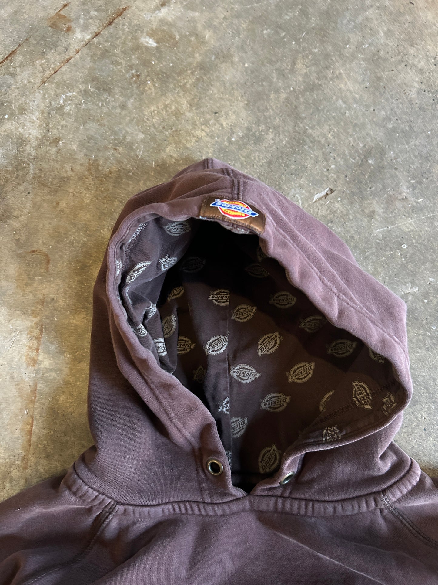 Y2K Brown Dickies Hoodie (M)