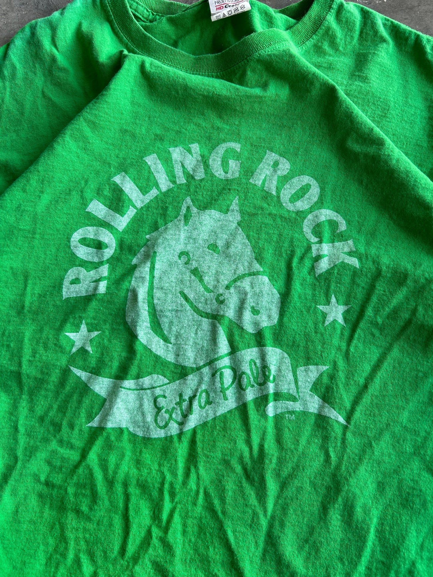 Green Rolling Rock Extra Pale Horse Tee (XL)