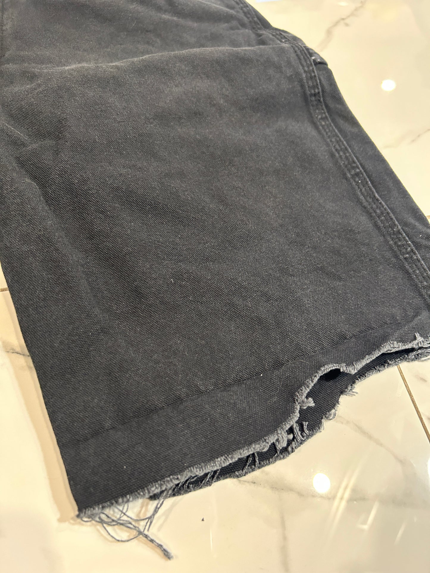 Black Dickies Cutoff Shorts (32W)