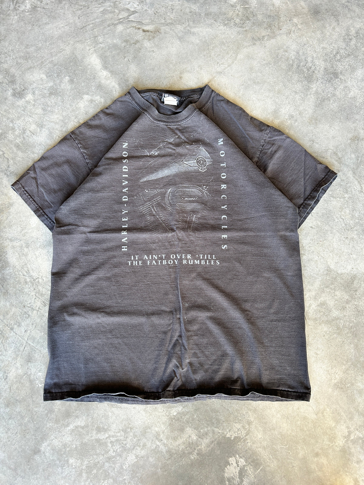 Super Faded Vintage Harley Tee (L)