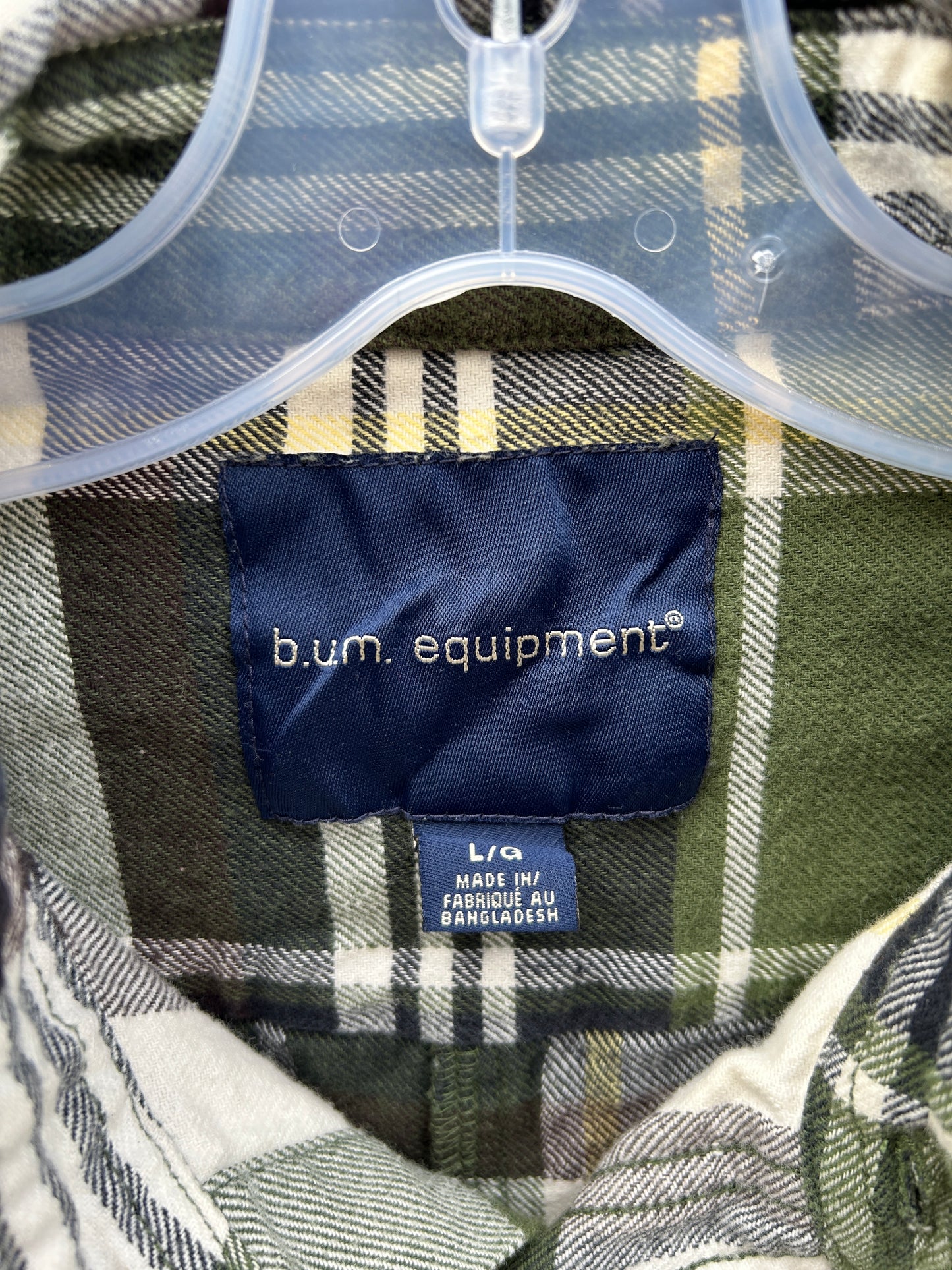 Vintage BUM Equipment Flannel (L)