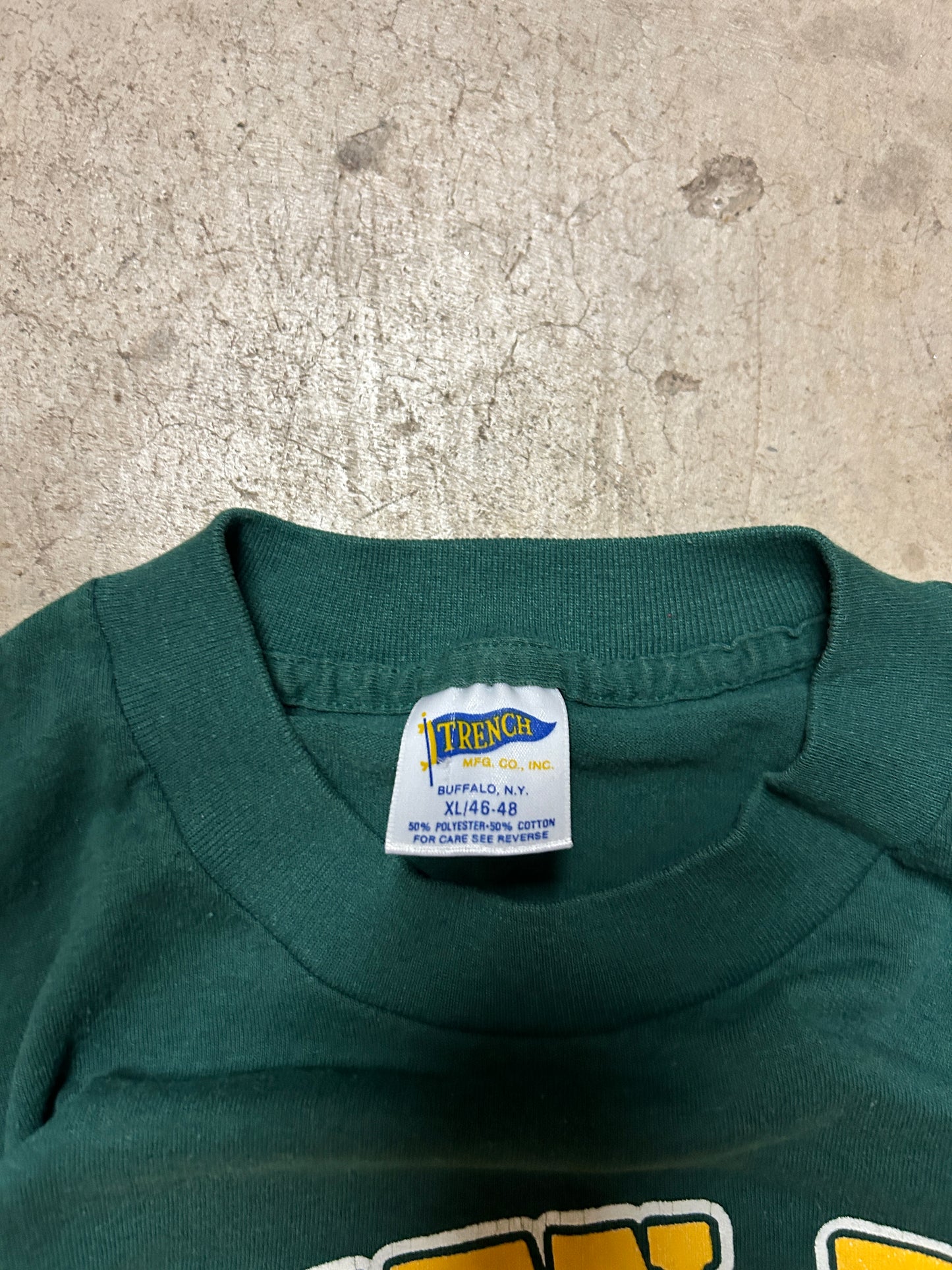 Vintage Green Bay Packers Helmet Tee (fits L)