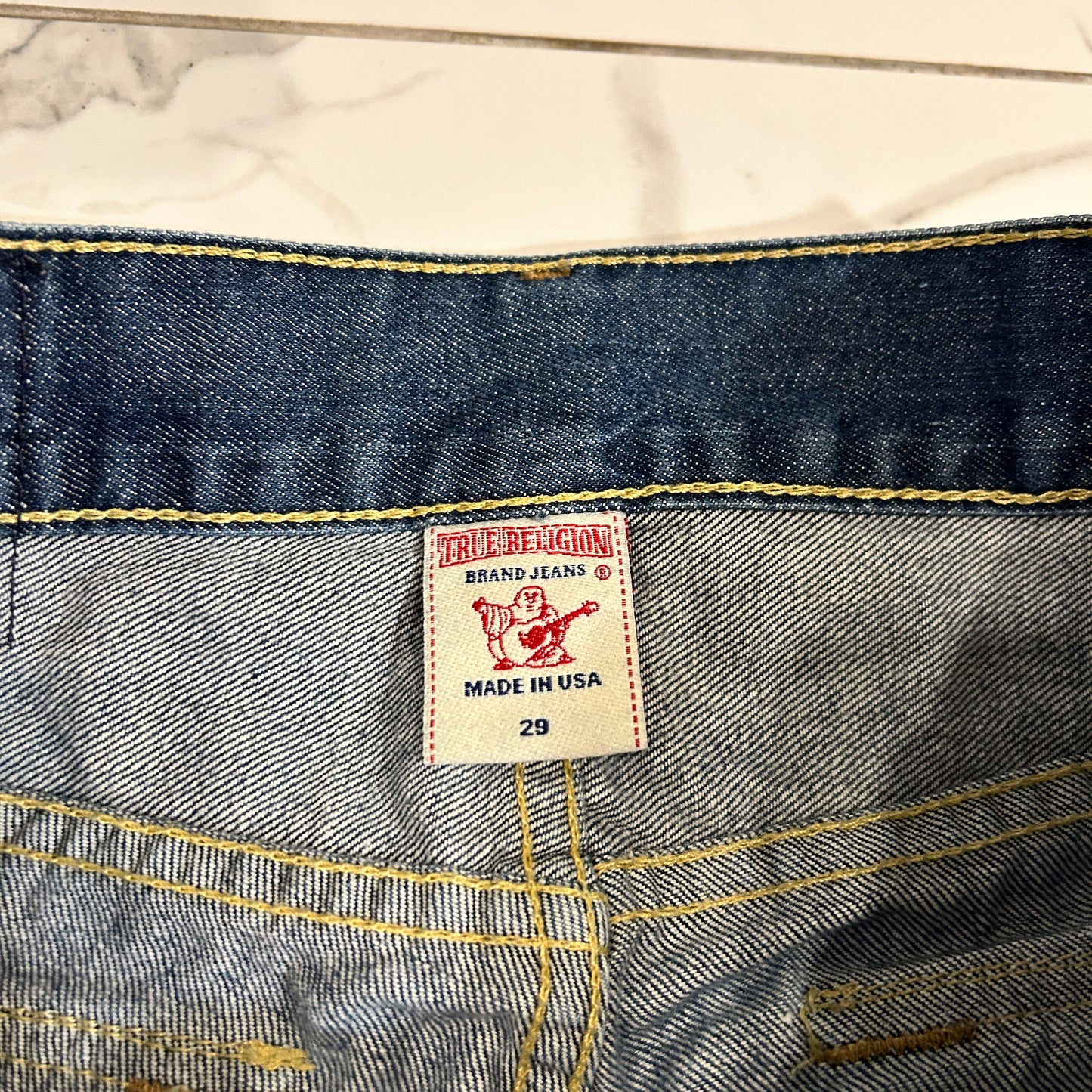 Vintage Dark Wash True Religion Jeans (29x30)