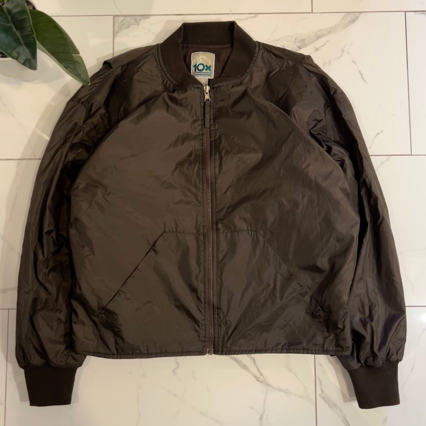 Vintage 10X Bomber Style Windbreaker (L)