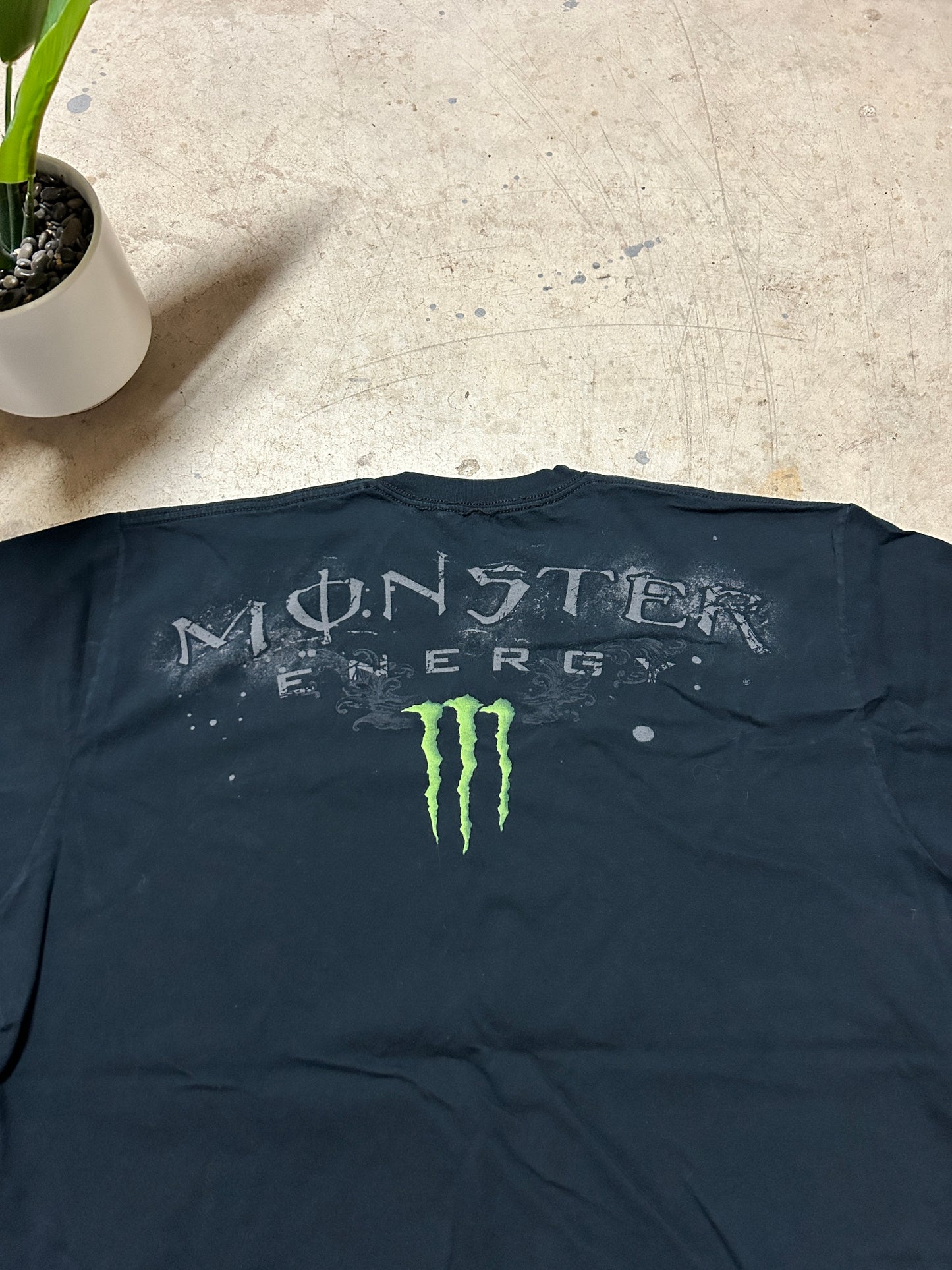 Y2K Style Monster Energy Tee (L)