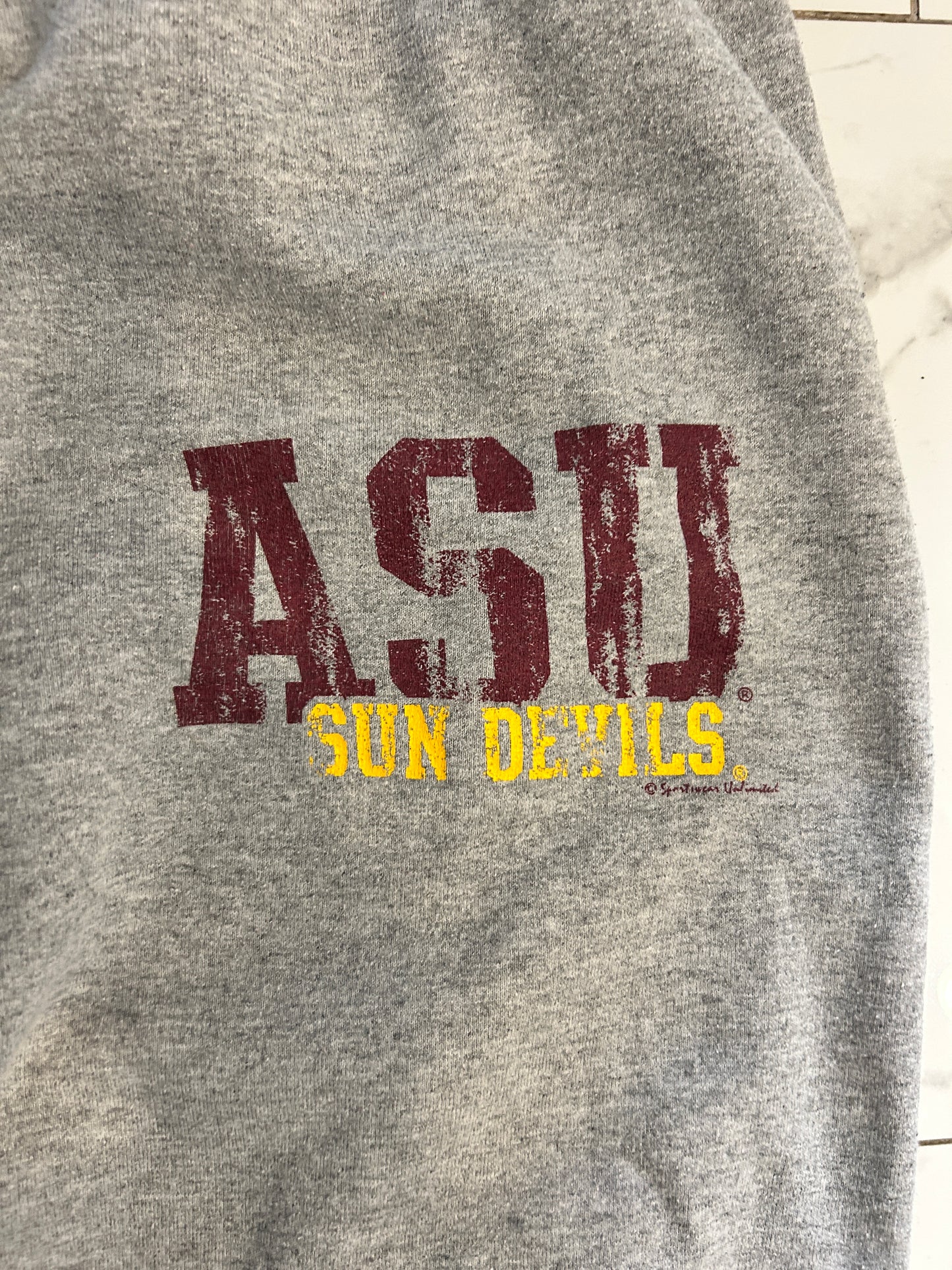 Vintage ASU Sun Devils Grey Sweats (L)