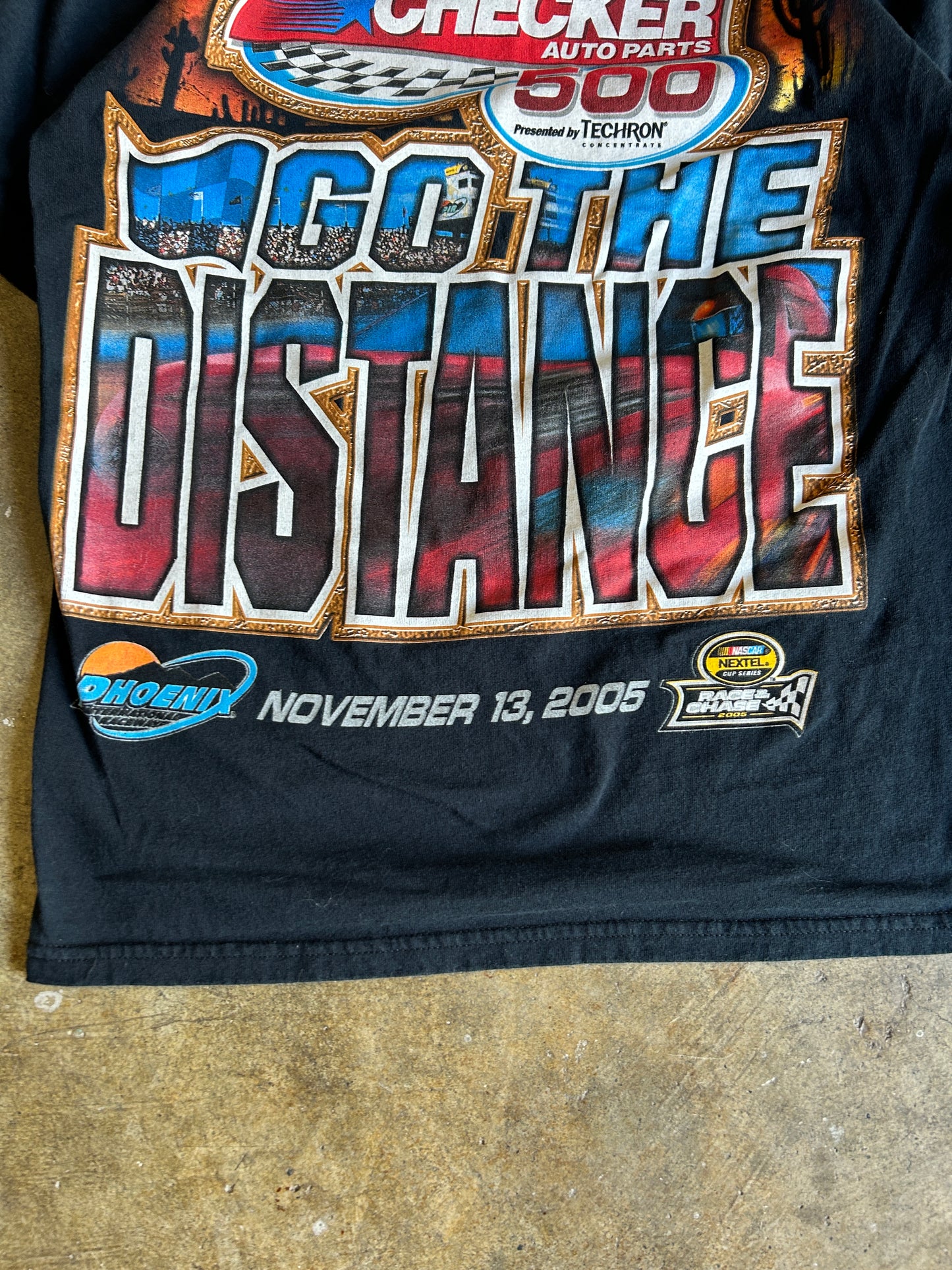 Vintage Checker 500 Racing Tee (M)