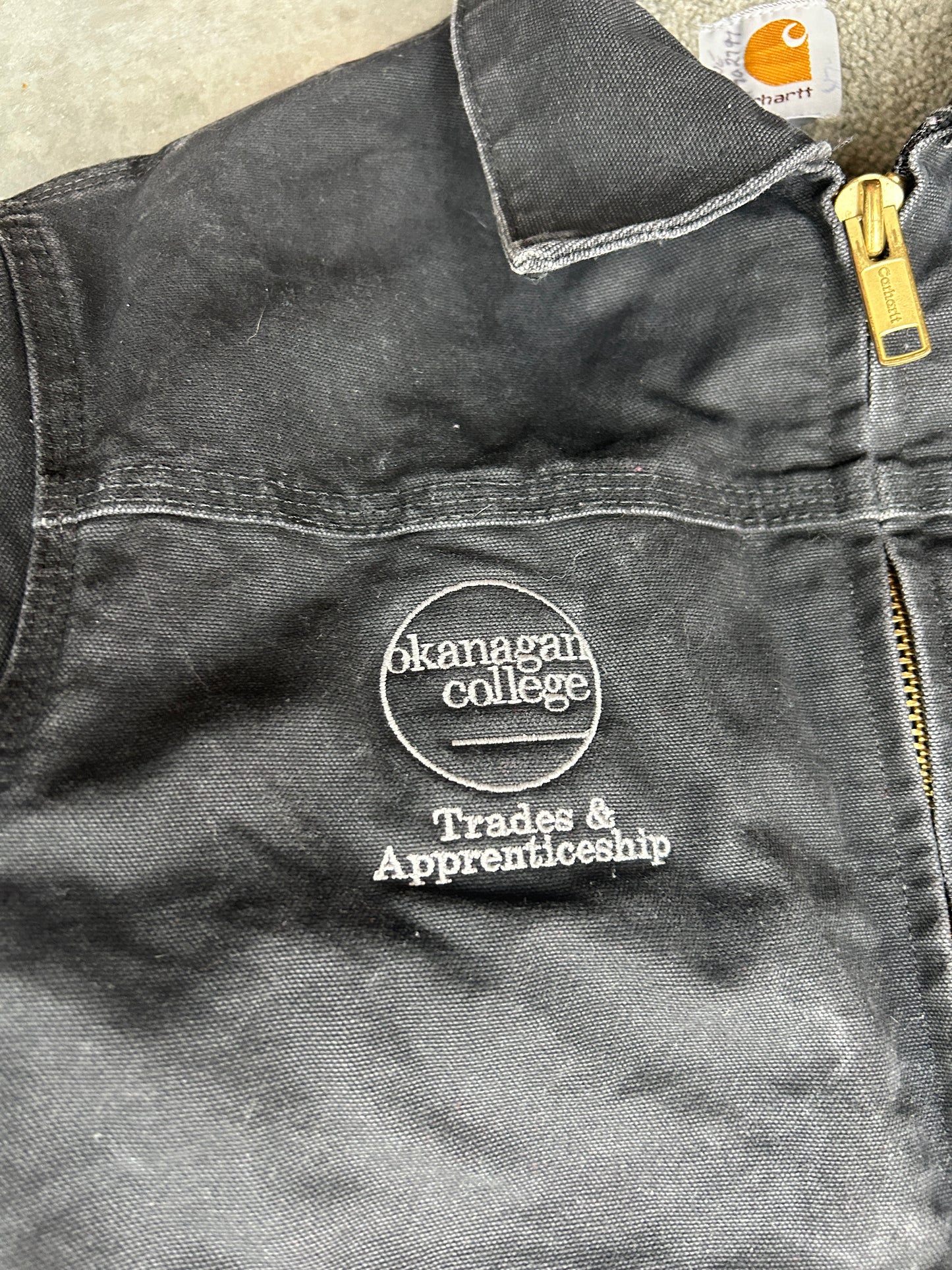 Black Carhartt Fur Lined Arctic Jacket (S)