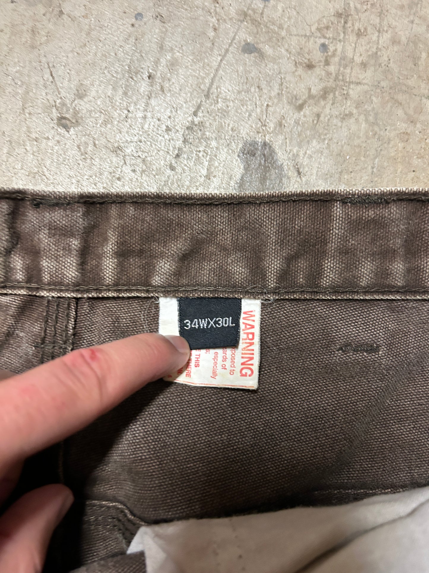 Pipe Liner Faded Carpenter Pants (34x30)