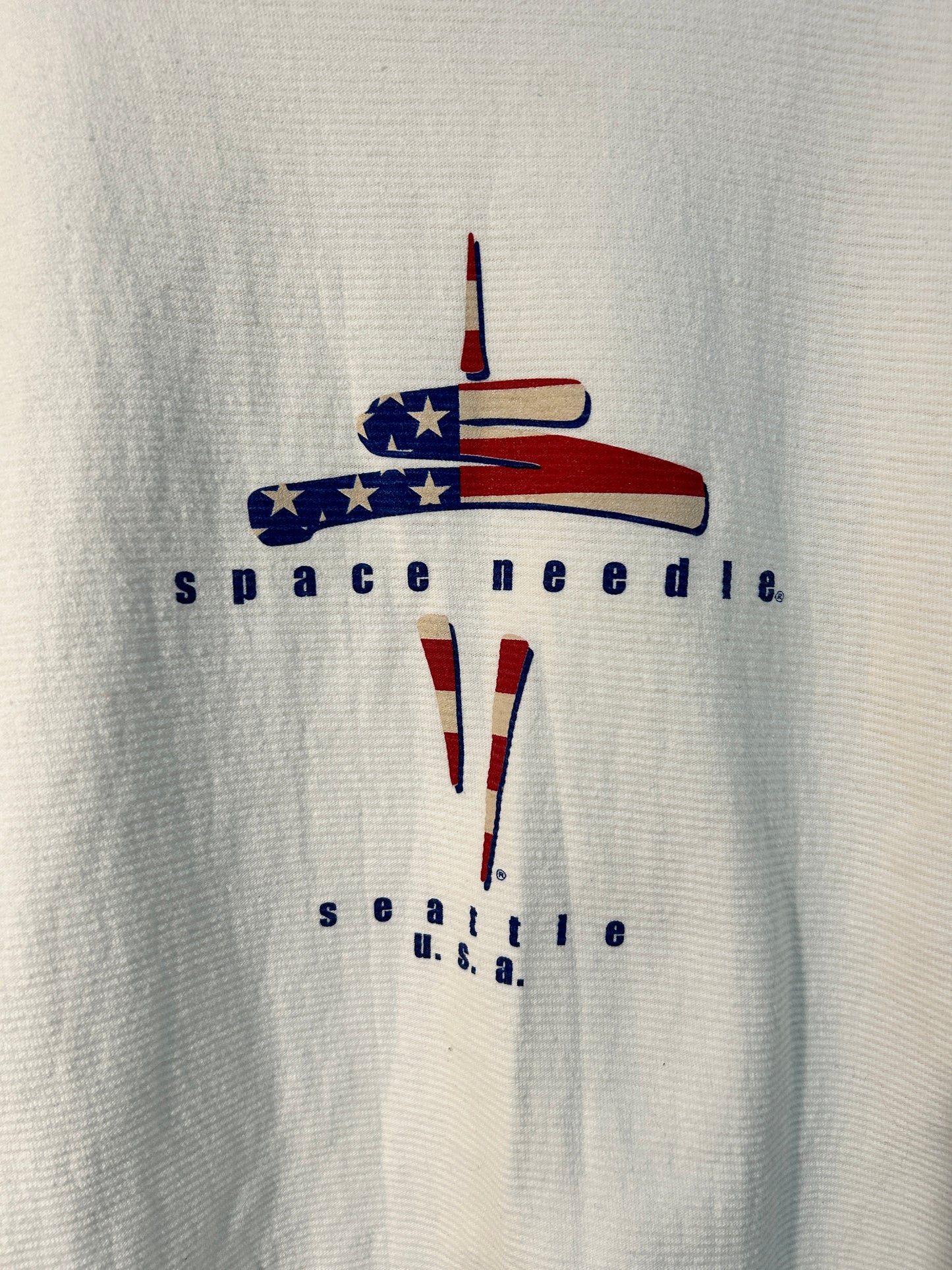 Vintage Space Needle Ribbed Tee (L)