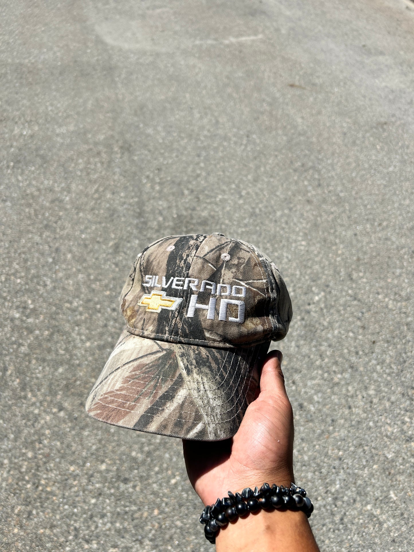 Faded Camo Chevy Silverado Hat