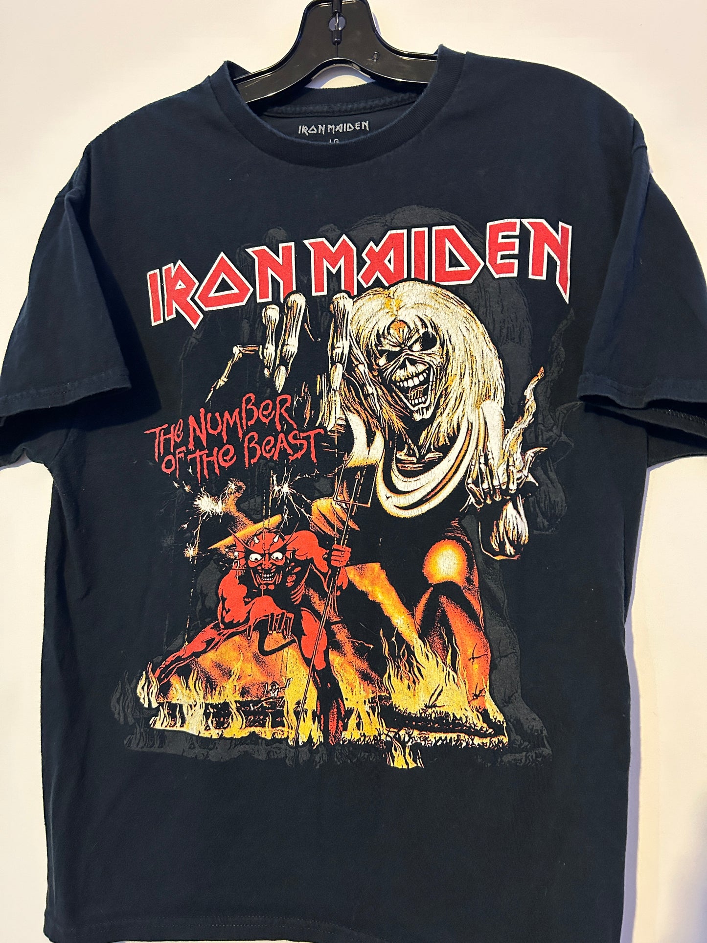 New School Iron Maiden Tee (L)