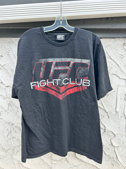 Black UFC Fight Club Tee (2XL)
