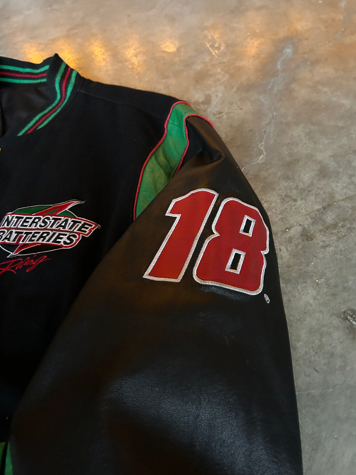 Vintage NASCAR Interstate Batteries Jacket (2XL)