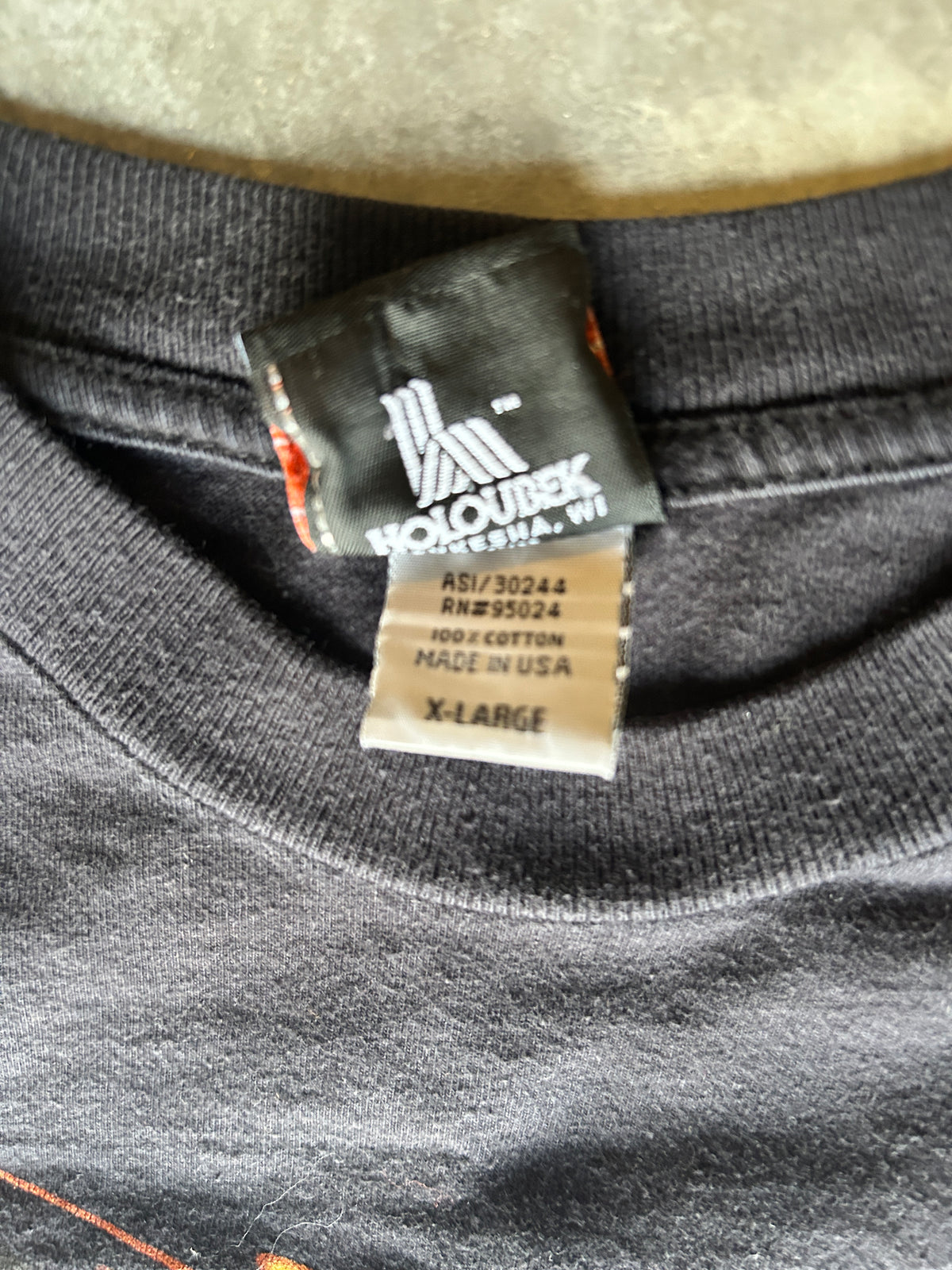 Y2K Cropped Harley Wings Tee (XL)