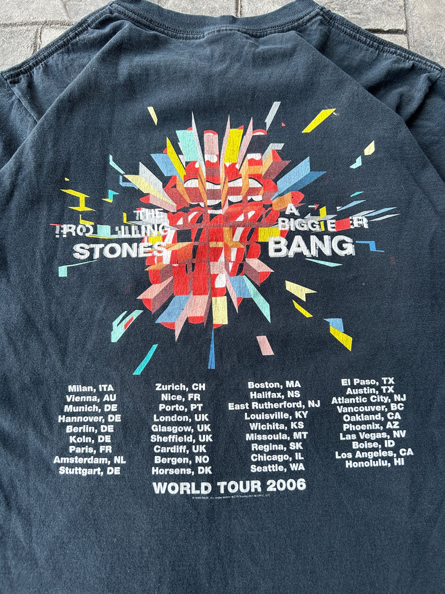 Vintage Rolling Stones 2006 Tour Tee (M)