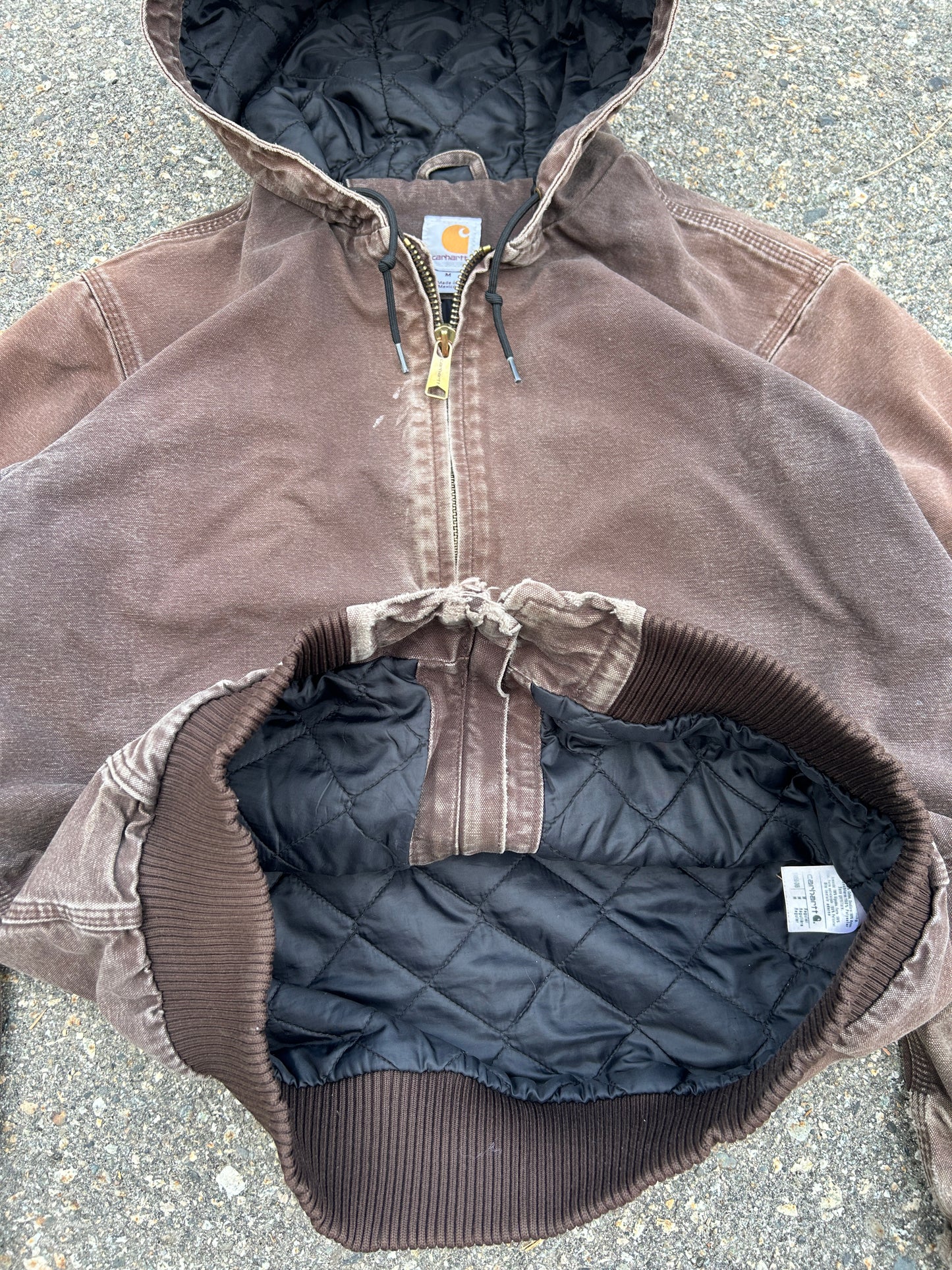 Vintage Faded Brown Carhartt Active Jacket (fits L)