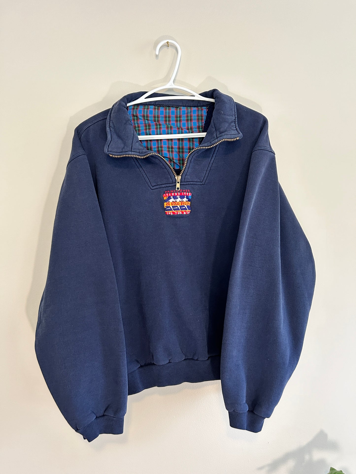 1998 Vancouver Relay Quarter Zip Sweater (S)