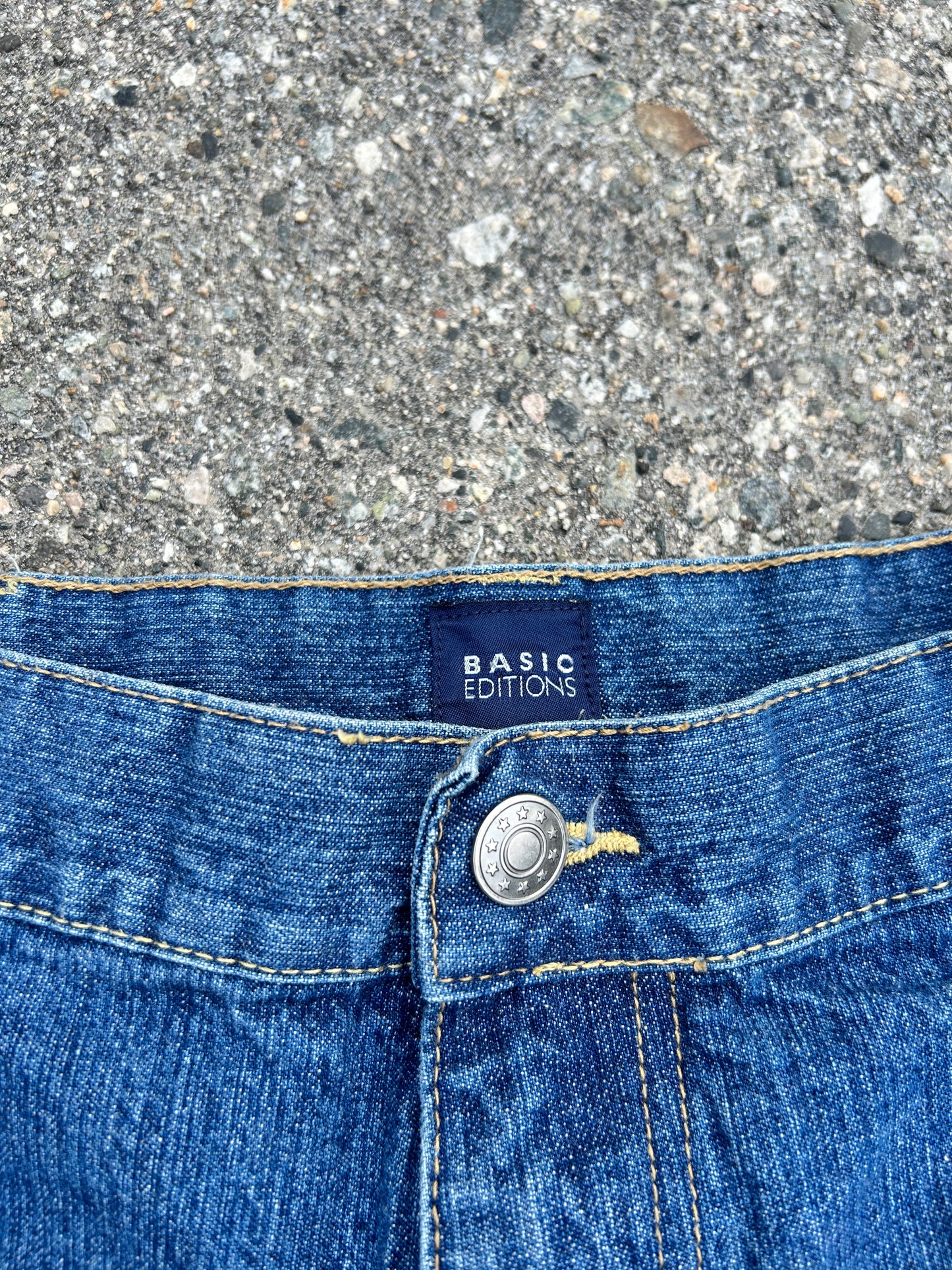 Basic Edition Blue Carpenter Jorts (36W)