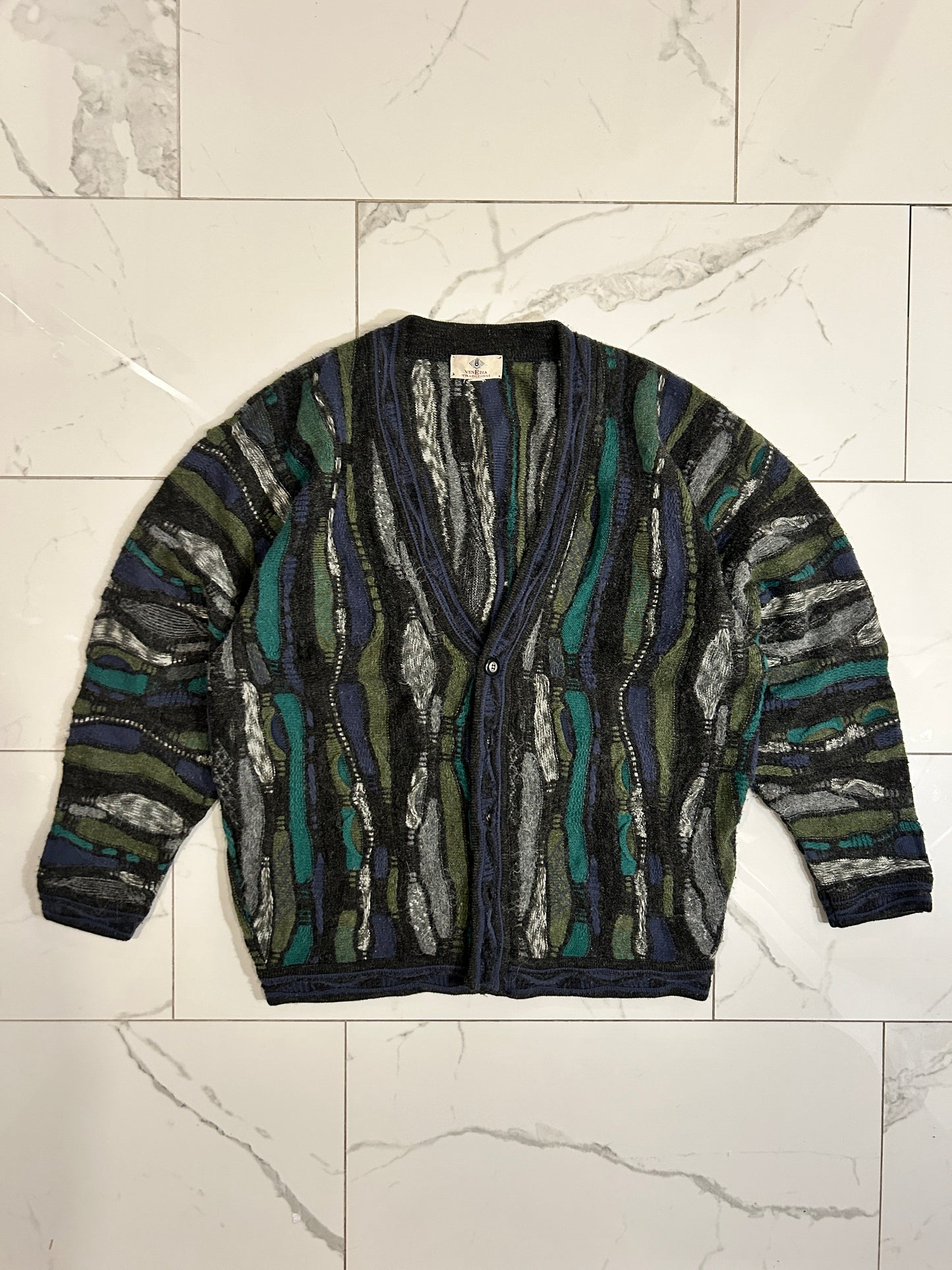 Venezia “Coogi Style” Cardigan (L)