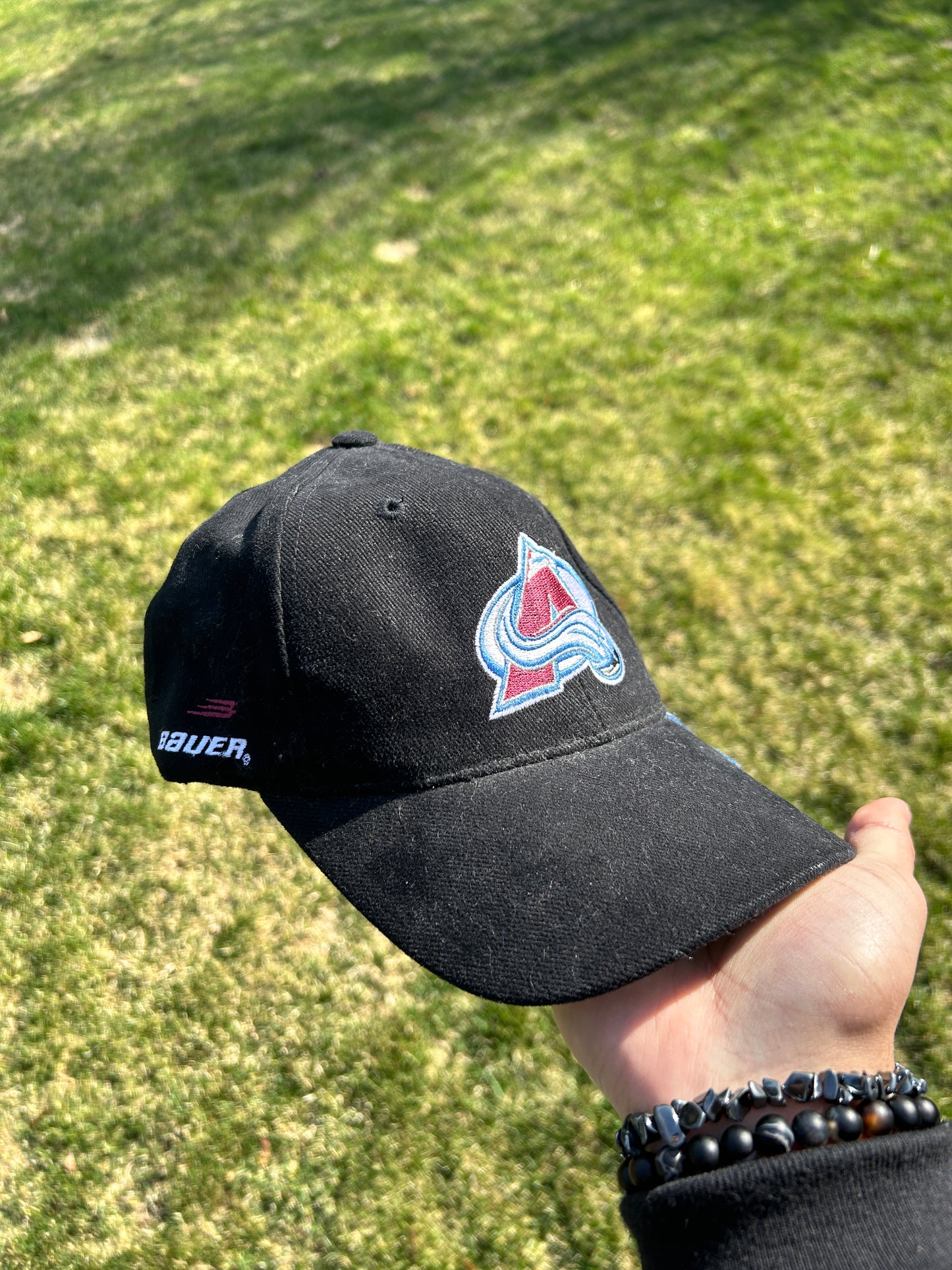 Vintage Colorado Avalanche Bauer Adjustable Hat