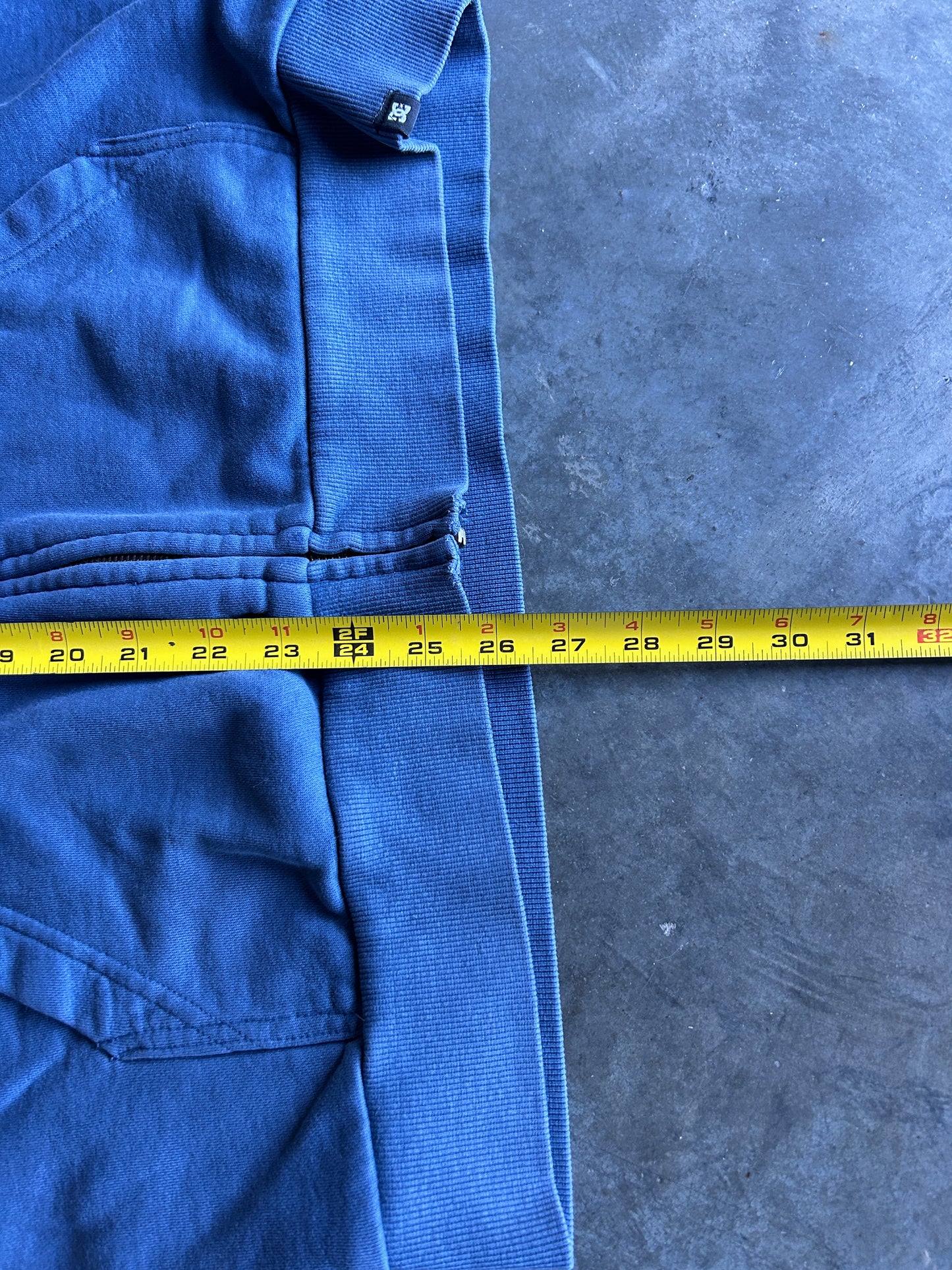 Y2K DC Plaid Design Zip Hoodie (L)