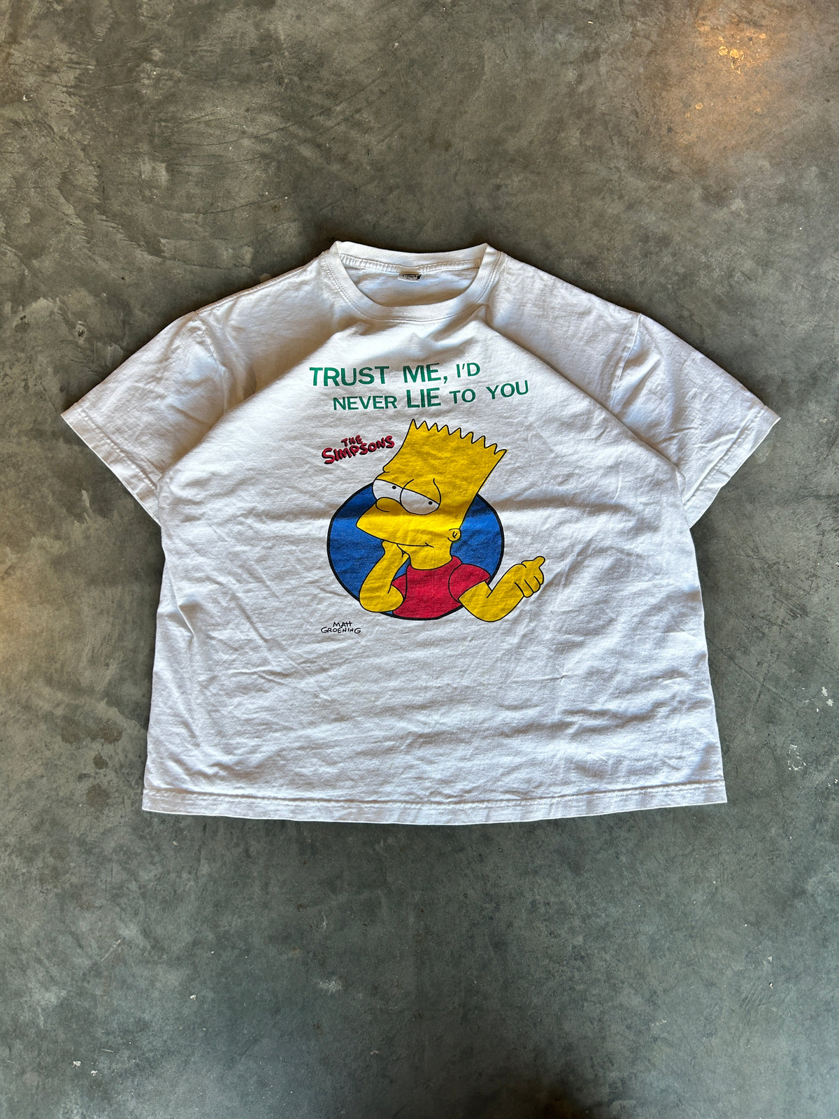 Vintage Bart Simpson Liar Tee (XL)