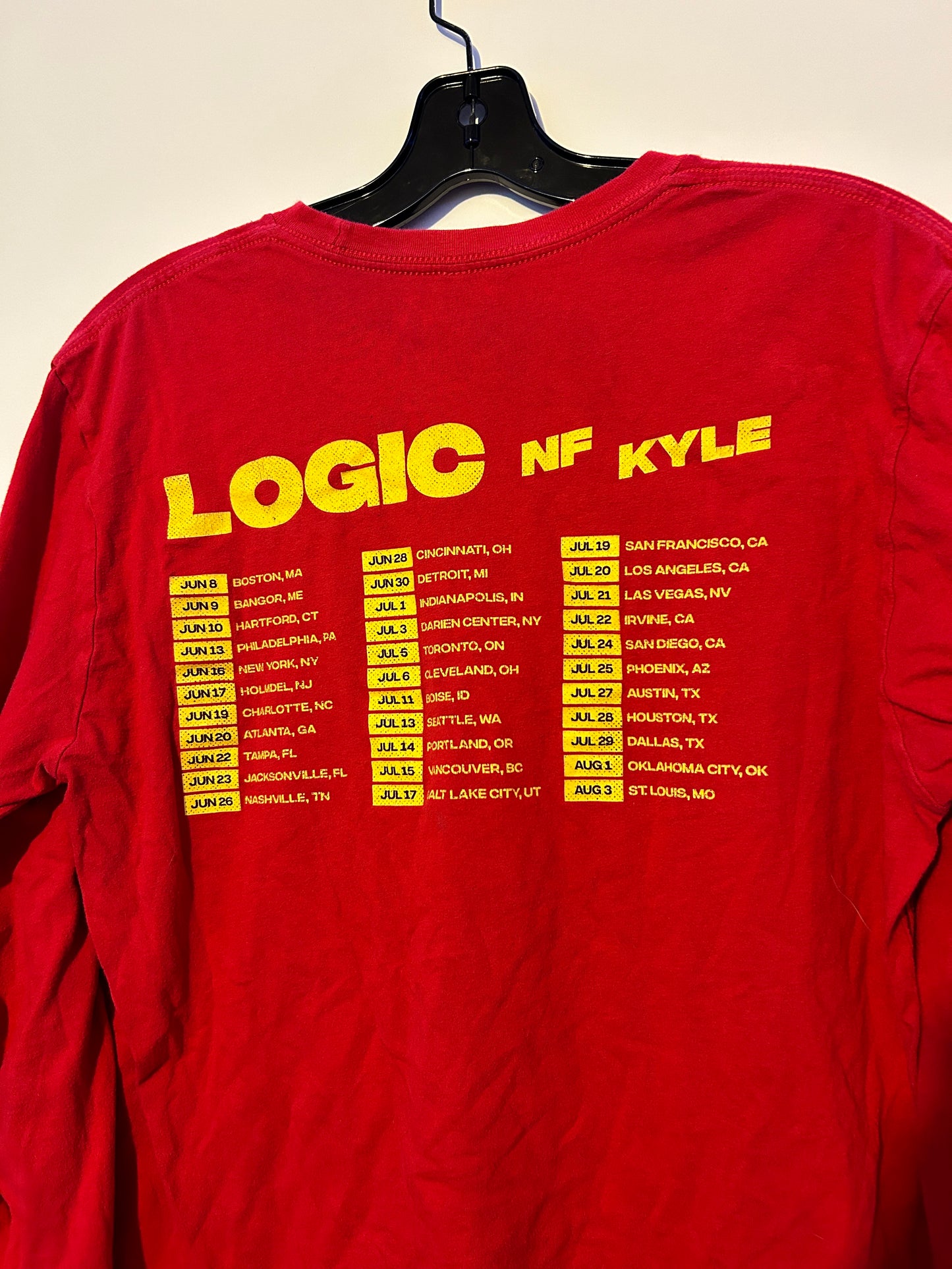 Logic Everybody Tour LS Shirt (M)